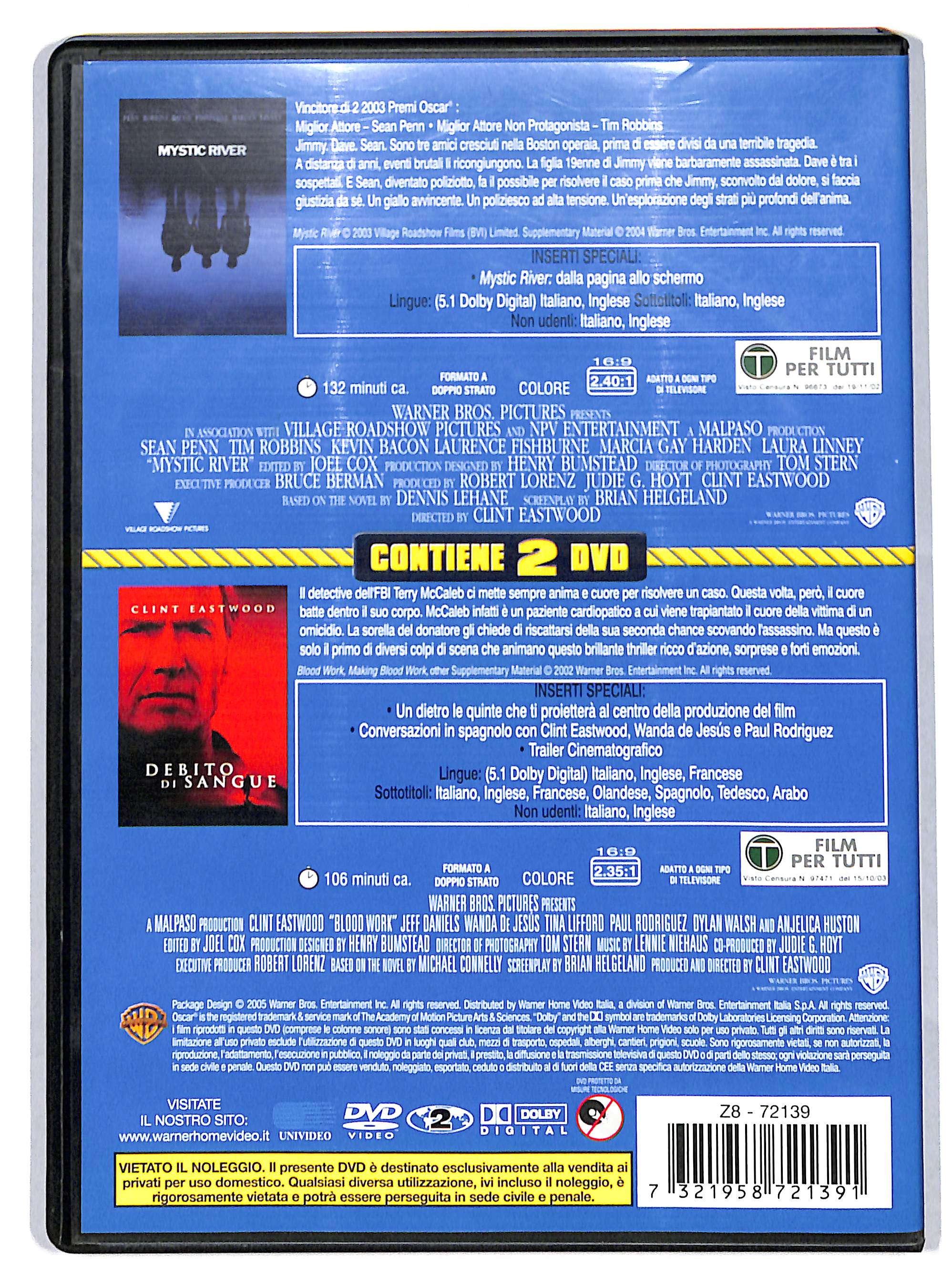 EBOND Mystic River + Debito di sangue (2) DVD DB759641 - Image 2