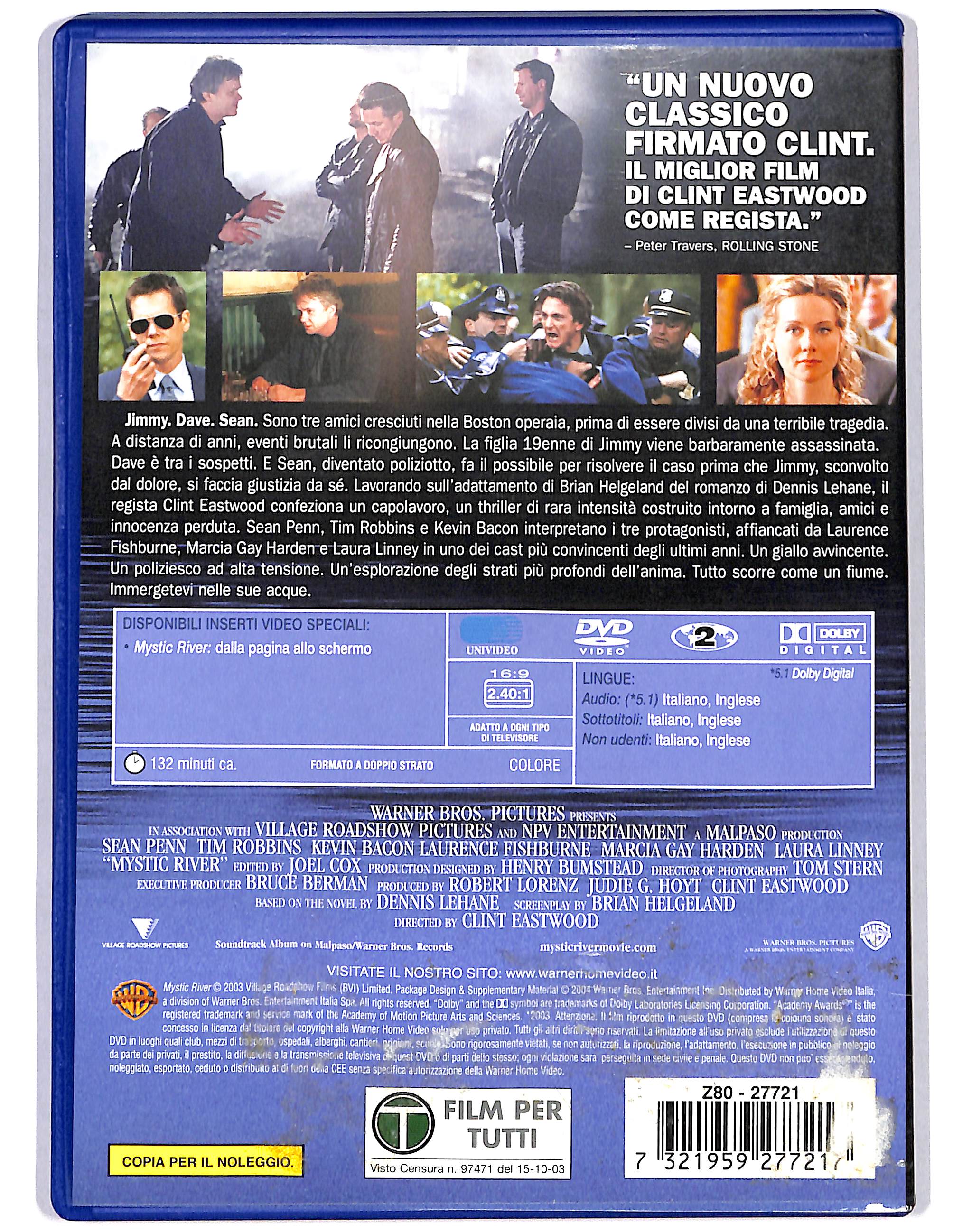 EBOND Mystic river NOLEGGIO DVD DB722124 - Image 2