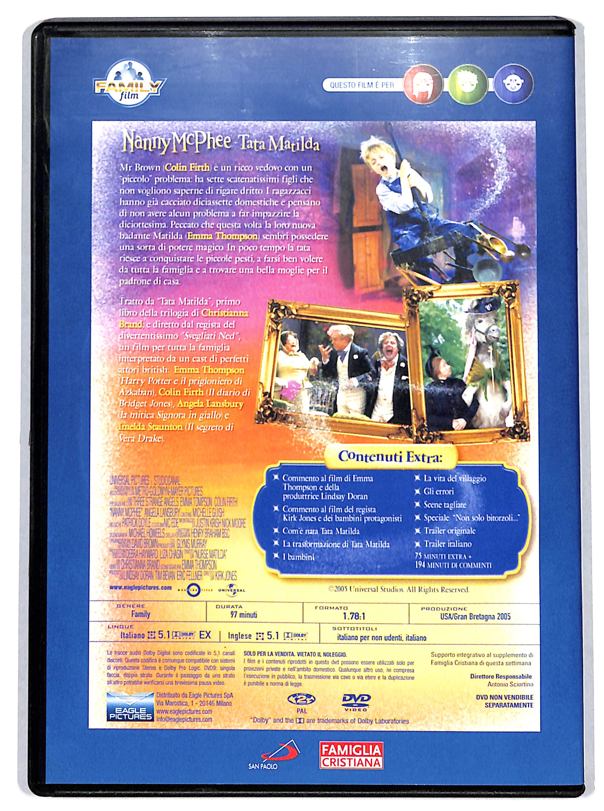 EBOND Nanny McPhee - Tata Matilda EDITORIALE DVD DB709130 - Image 2