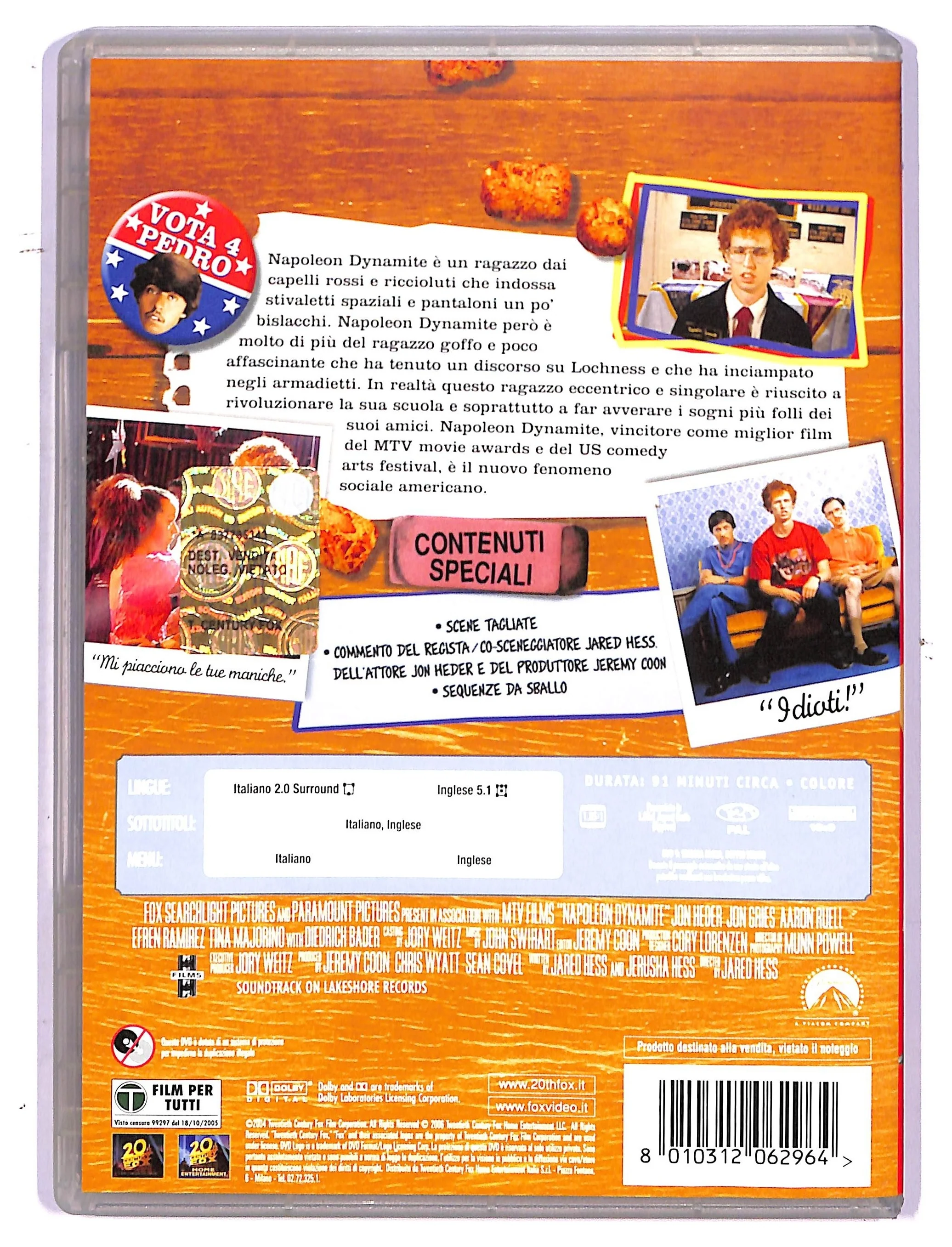 EBOND Napoleon Dynamite DVD DB695431 - Image 2