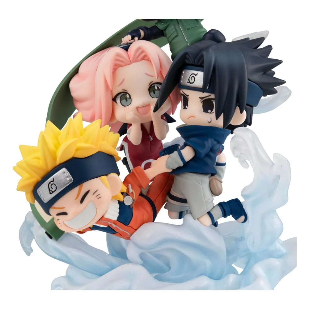 NARUTO SHIPPUDEN FIGUNITY PVC MINI STATUE GATHER HERE, TEAM 7 13 CM - Image 3