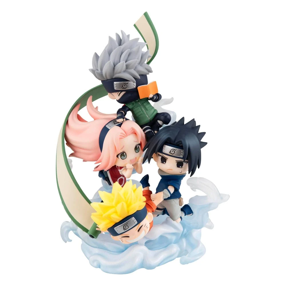 NARUTO SHIPPUDEN FIGUNITY PVC MINI STATUE GATHER HERE, TEAM 7 13 CM - Image 4
