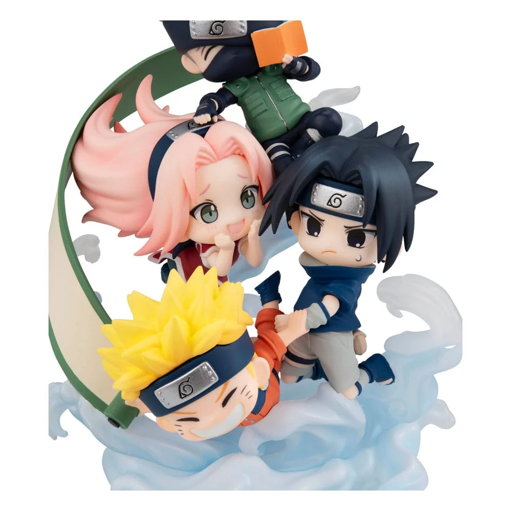 NARUTO SHIPPUDEN FIGUNITY PVC MINI STATUE GATHER HERE, TEAM 7 13 CM - Image 5