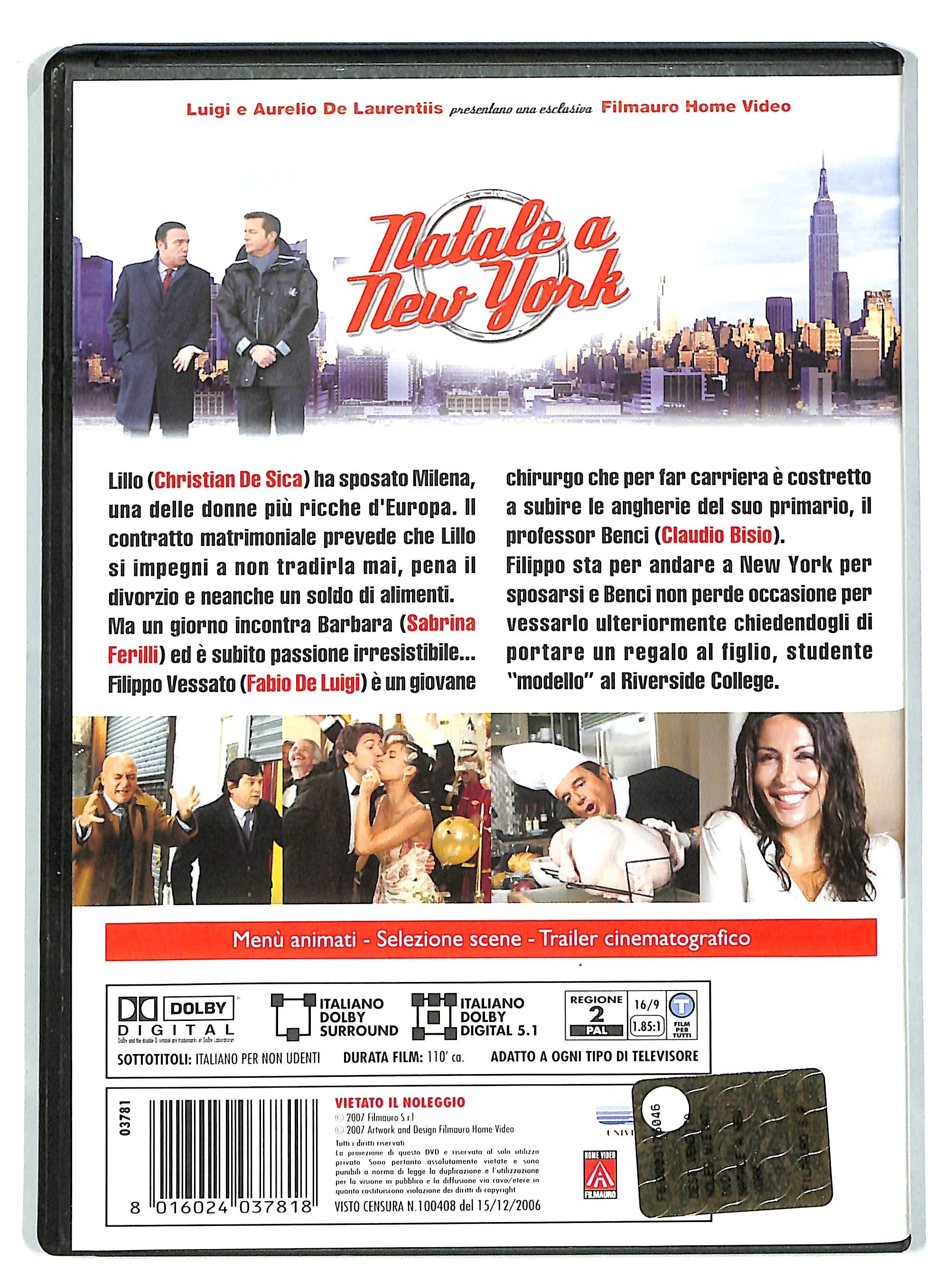 EBOND Natale a New York NOLEGGIO DVD DB756624 - Image 2