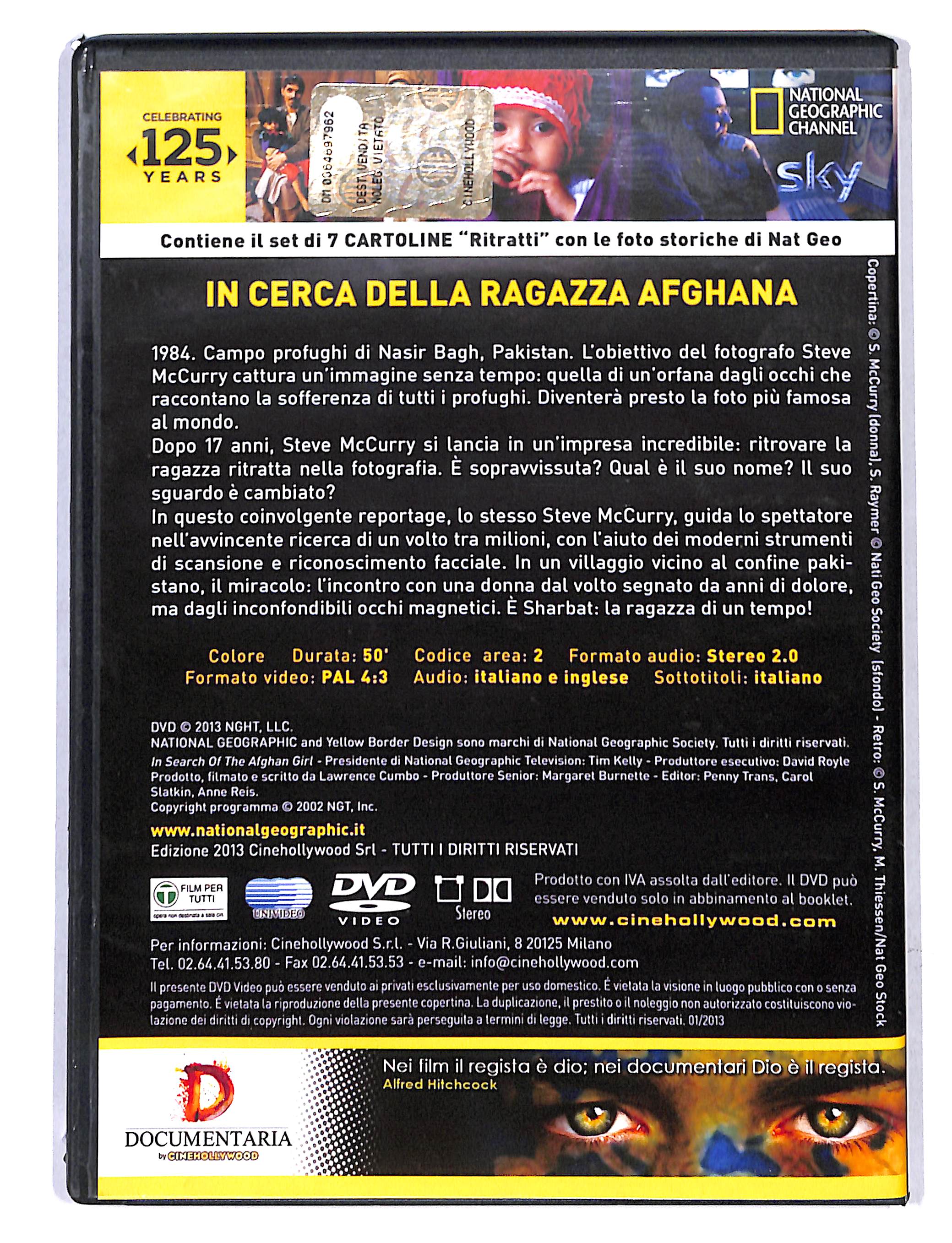 EBOND National Geographic - In cerca della ragazza Afghana DVD DB728419 - Image 2