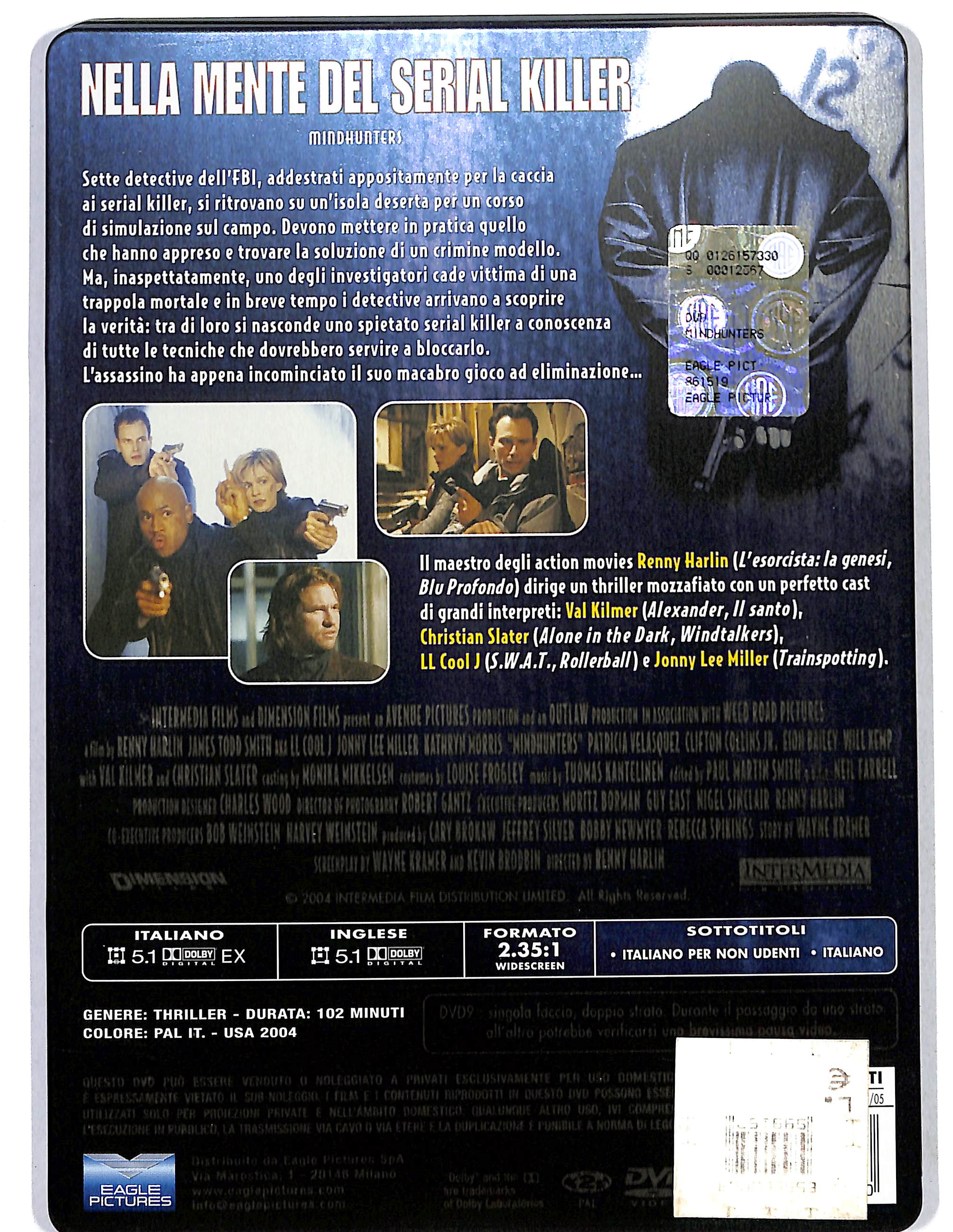 EBOND Nella mente del serial killer STEELBOOK NOLEGGIO DVD DB757455 - Image 2