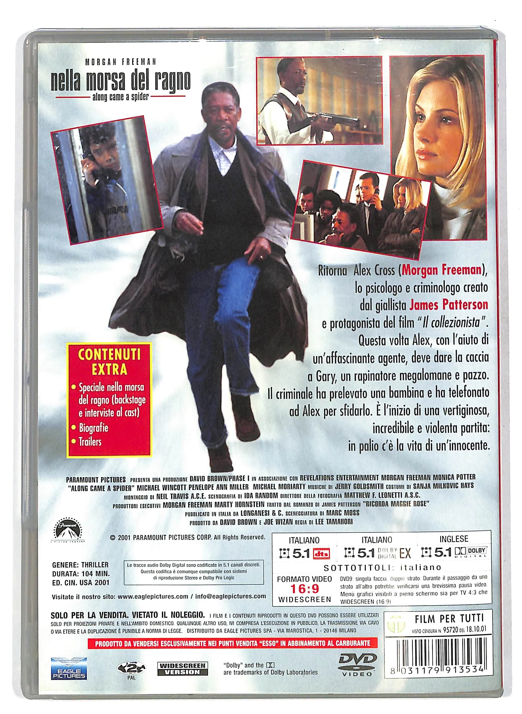 EBOND Nella morsa del ragno - Along Came a Spider DVD DB683118 - Image 2