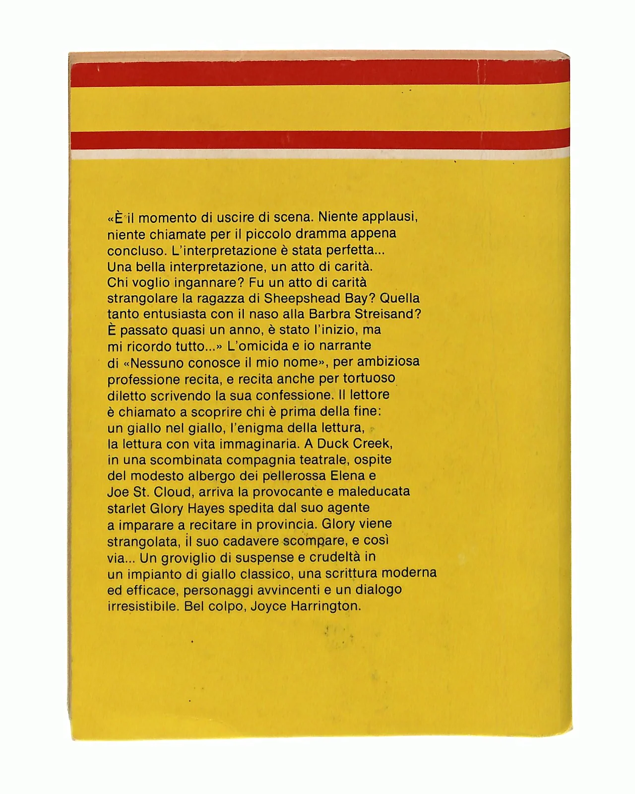 EBOND Nessuno Conosce Il Mio Nome J Harrington Giallo Mondadori Libro LI048731 - Image 2