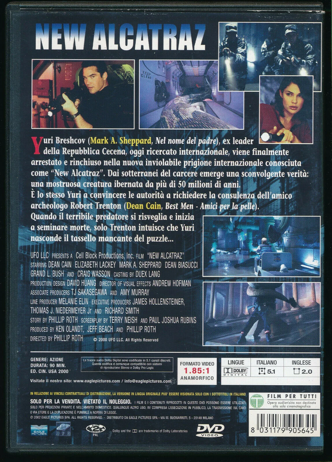 EBOND New Alcatraz DVD DB725156 - Image 2