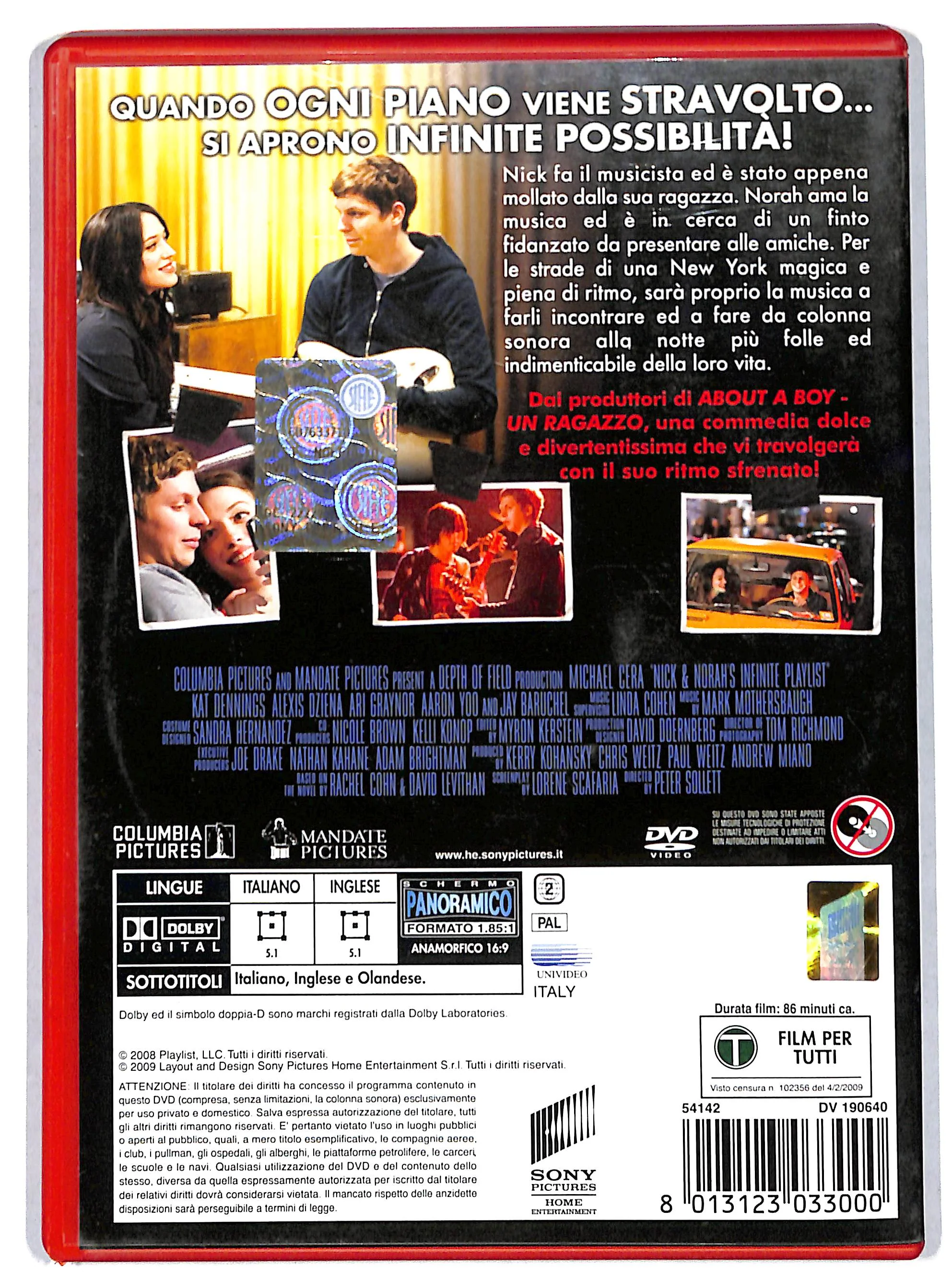 EBOND Nick & Norah - Tutto accadde in una notte NOLEGGIO DVD DB756860 - Image 2