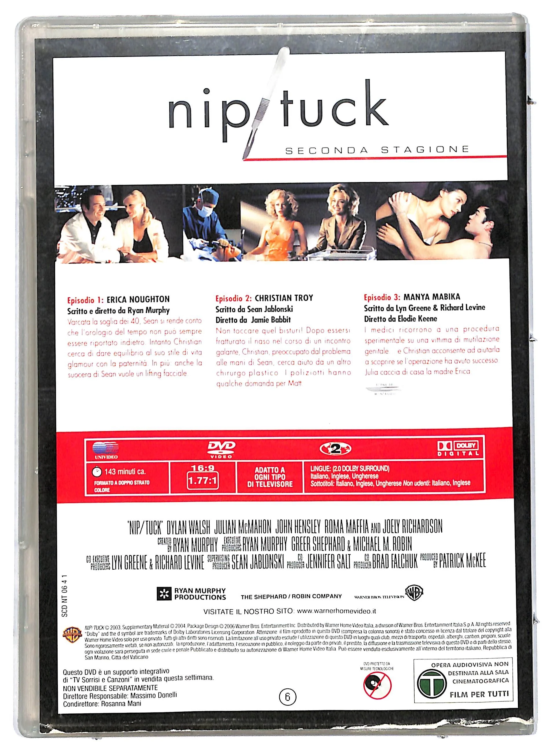 EBOND nip/tuck seconda stagione disco uno EDITORIALE DVD DB750713 - Image 2