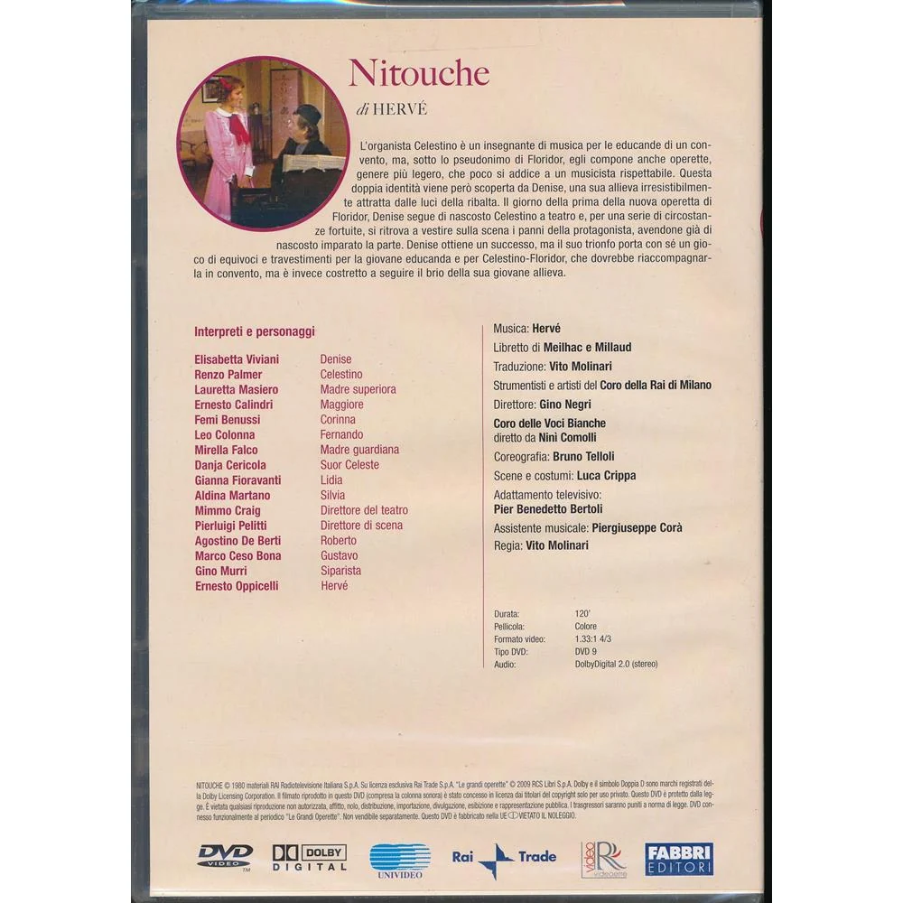 EBOND Nitouche di Herve - Le Grandi Operette DVD DB727931 - Image 2