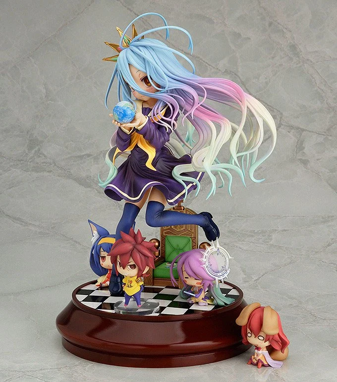 NO GAME NO LIFE STATUE 1/7 SHIRO 20 CM - Image 4