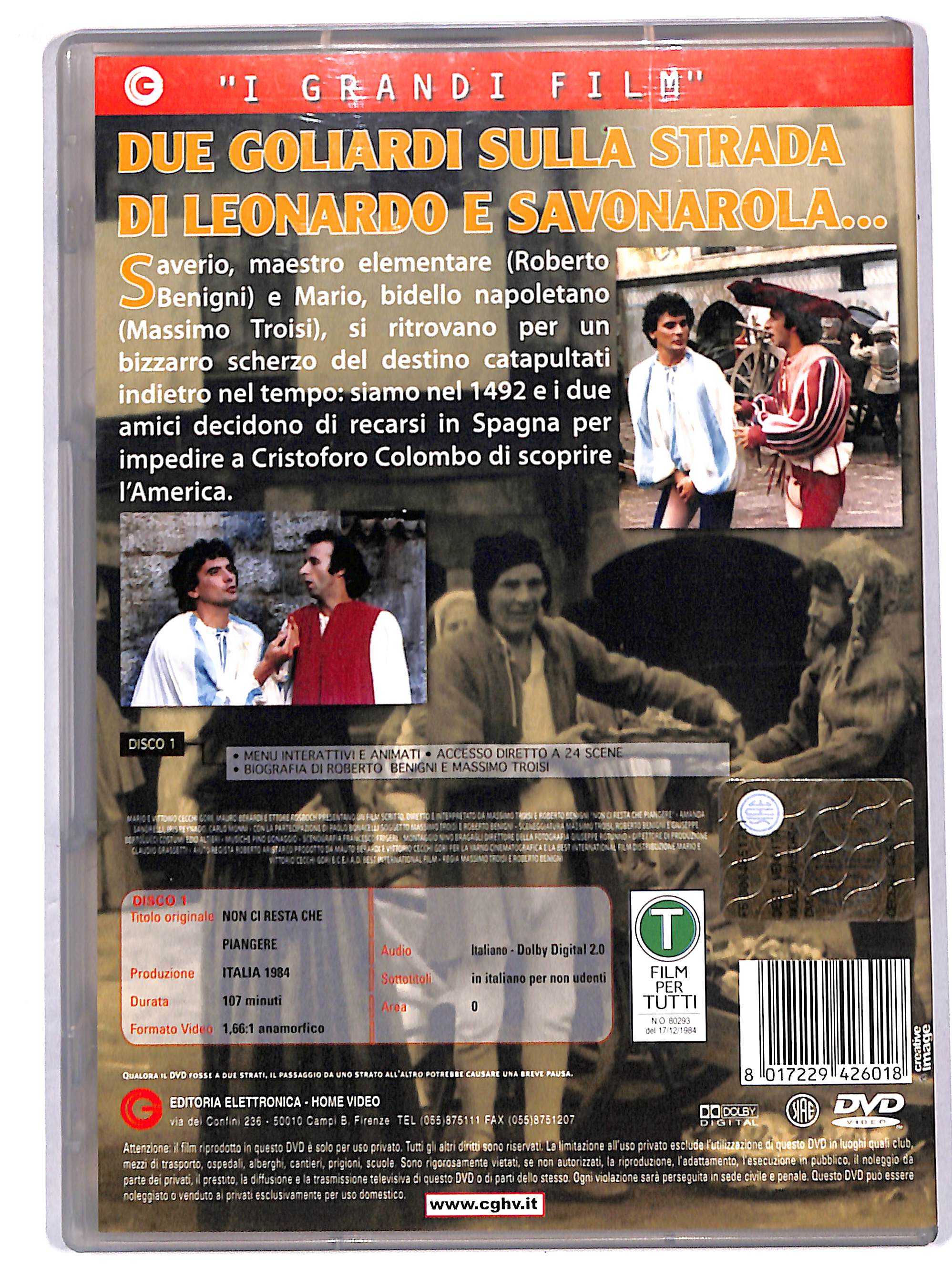EBOND non ci resta che piangere DVD DB770355 - Image 2