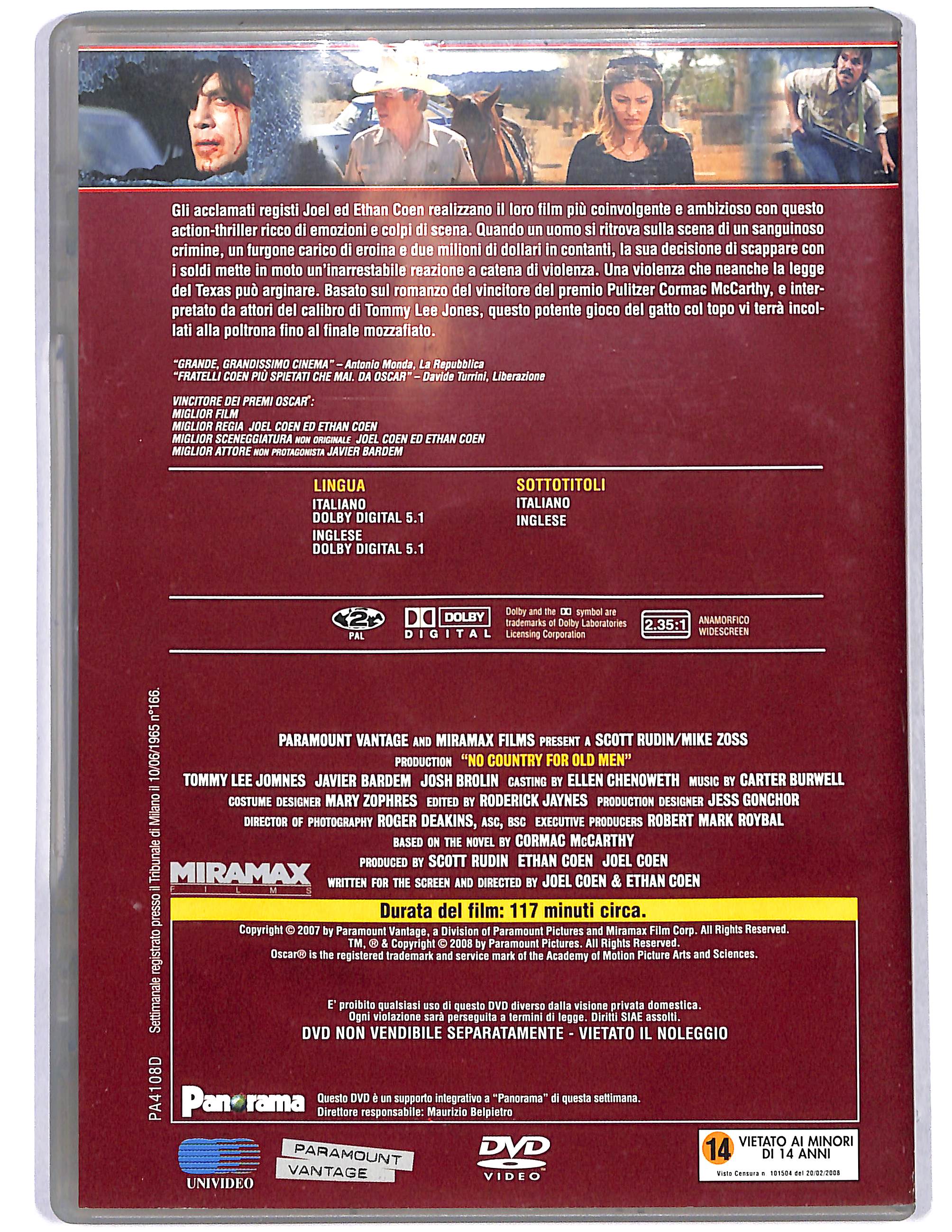 EBOND Non e un paese per vecchi EDITORIALE DVD DB730174 - Image 2