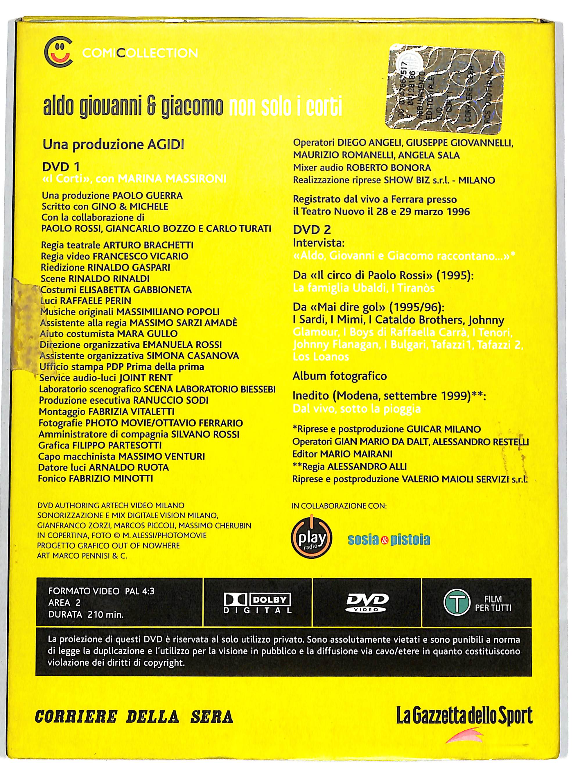 EBOND Non solo i corti EDITORIALE DVD DB751603 - Image 2