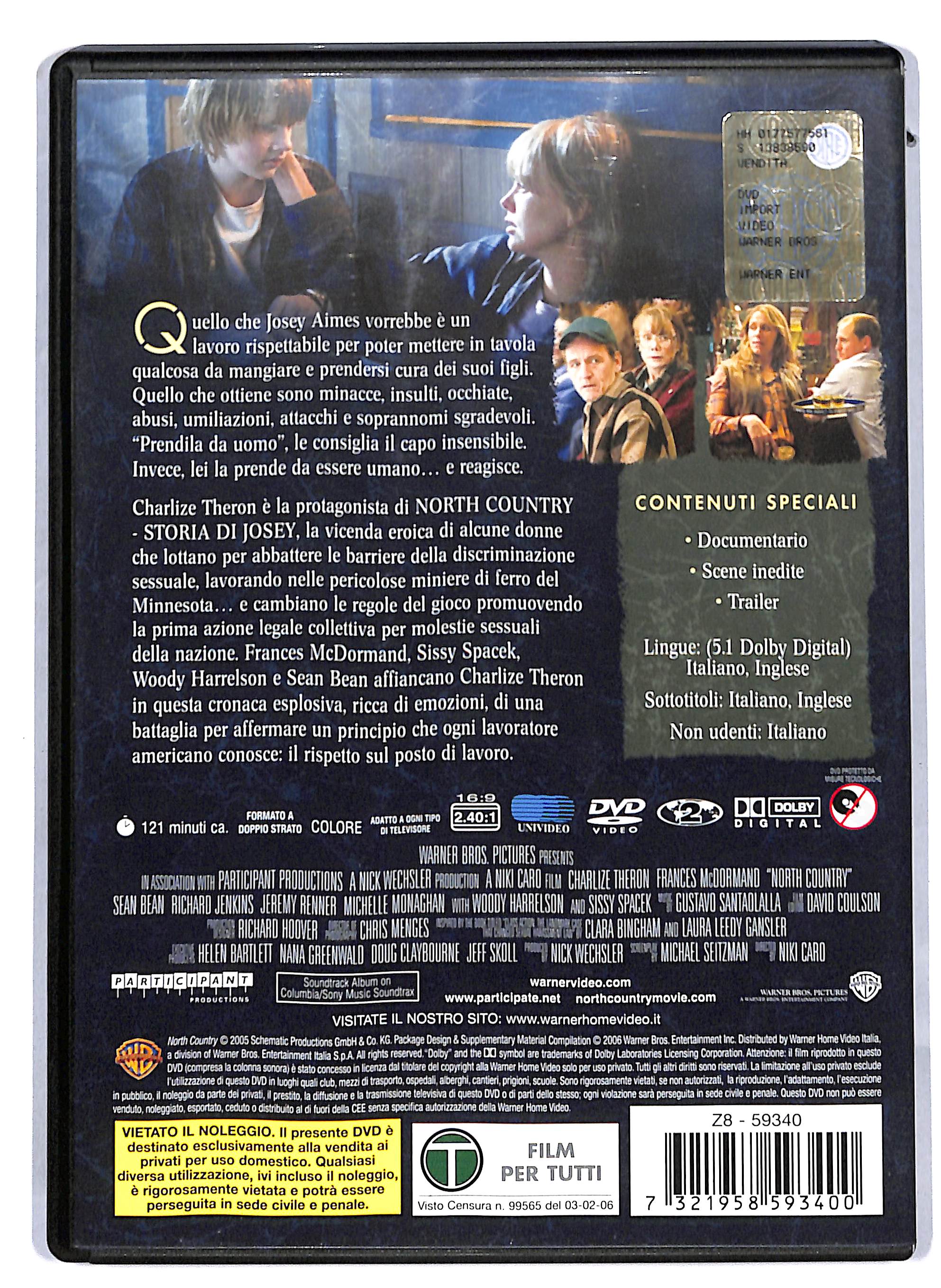 EBOND North Country - Storia Di Josey DVD DB753926 - Image 2
