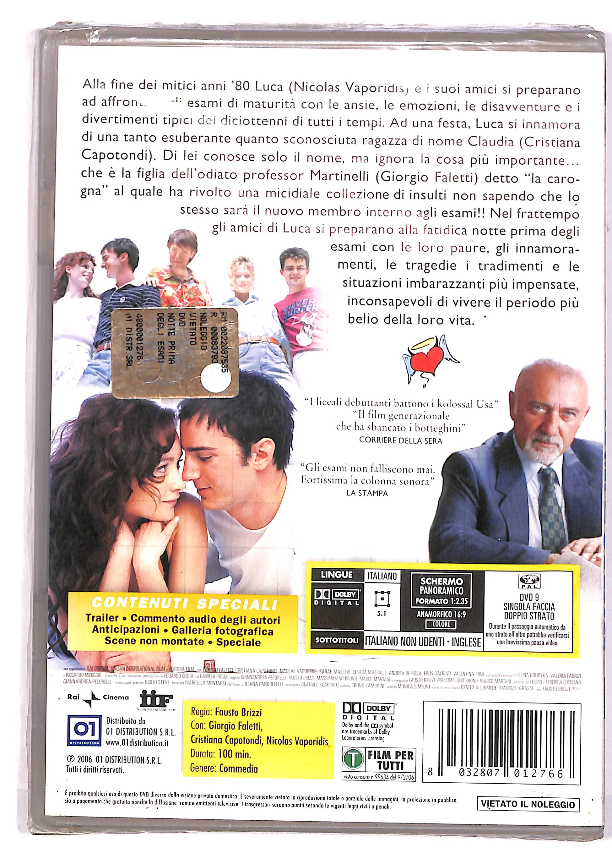 EBOND Notte Prima Degli Esami Di Fausto Brizzi DVD DB733125 - Image 2