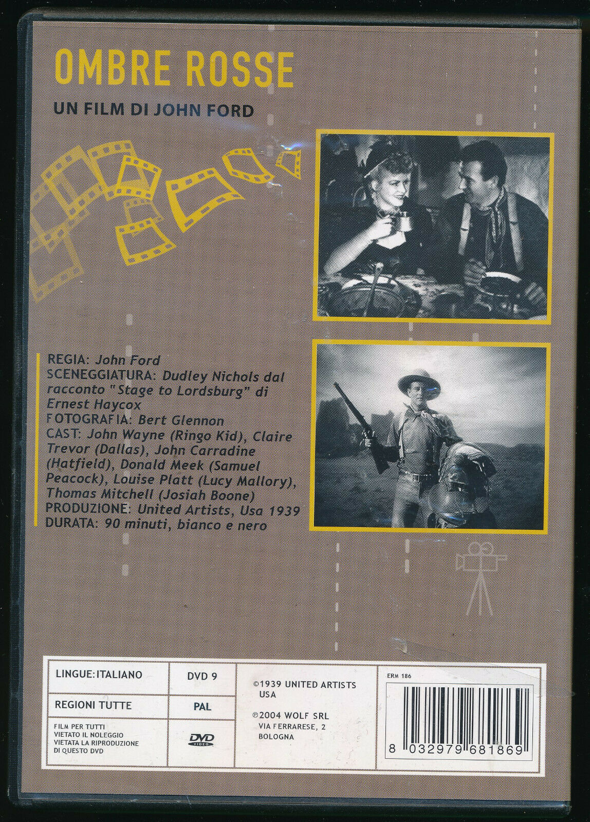 EBOND Ombre Rosse DVD DB690148 - Image 2
