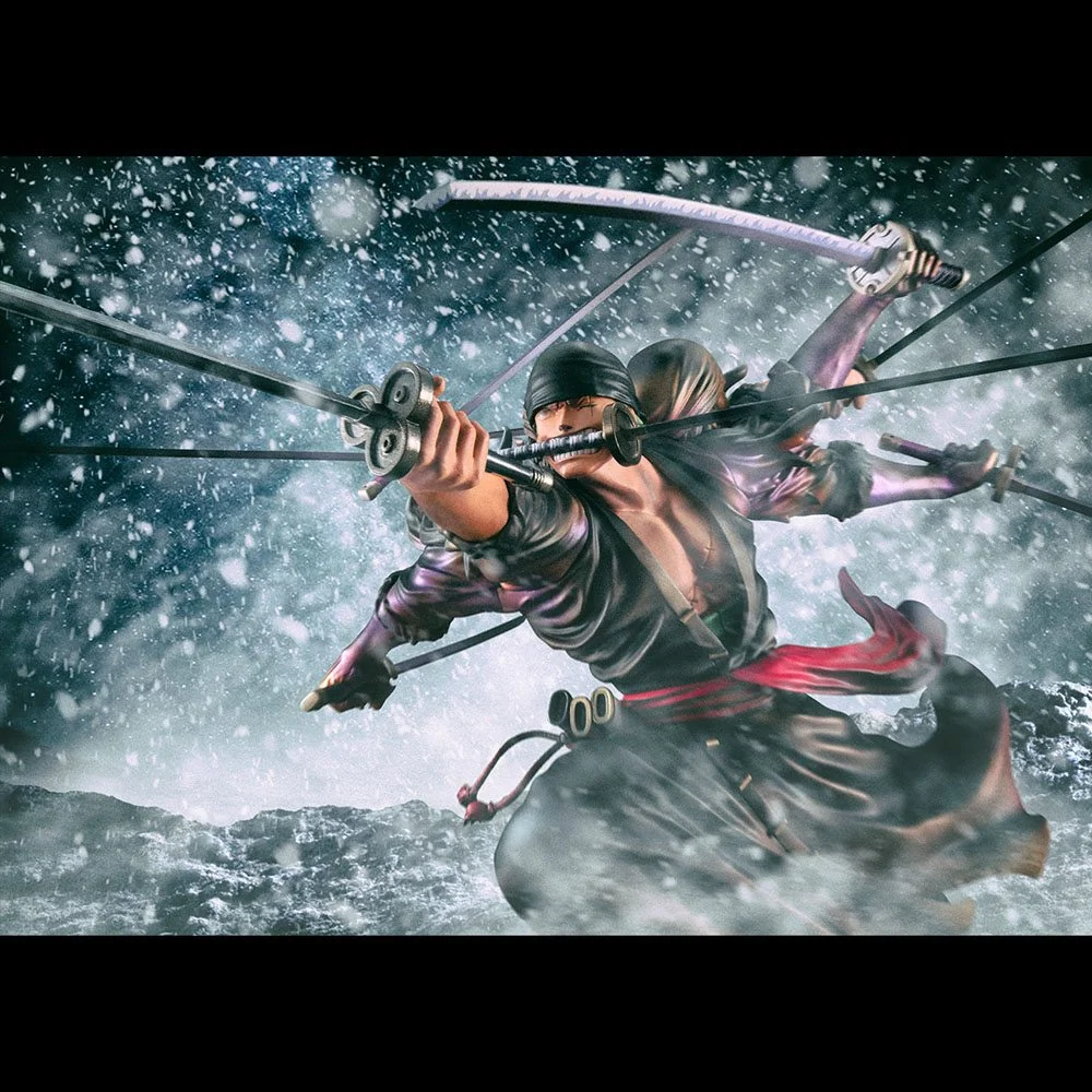 ONE PIECE EXCELLENT MODEL P.O.P PVC STATUE SA-MAXIMUM RORONOA ZORO VER. DEMON SP P050076 - Image 3