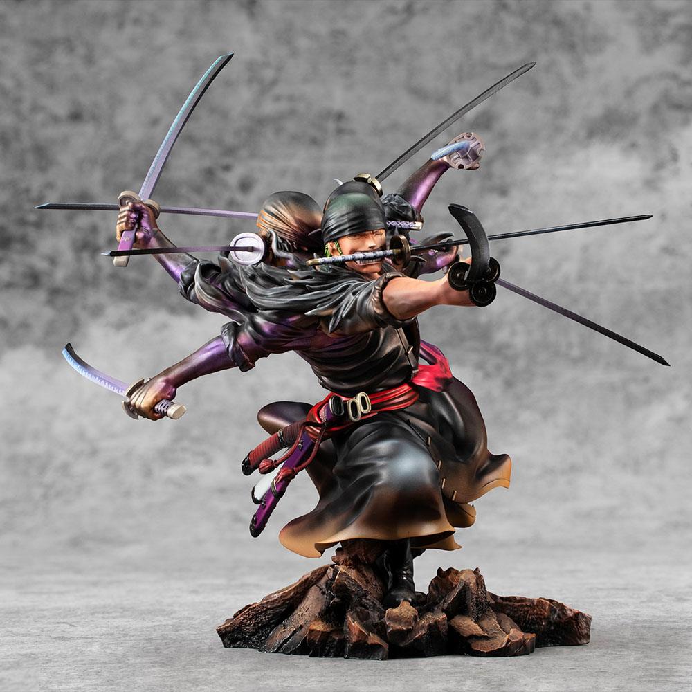 ONE PIECE EXCELLENT MODEL P.O.P PVC STATUE SA-MAXIMUM RORONOA ZORO VER. DEMON SP P050076 - Image 5