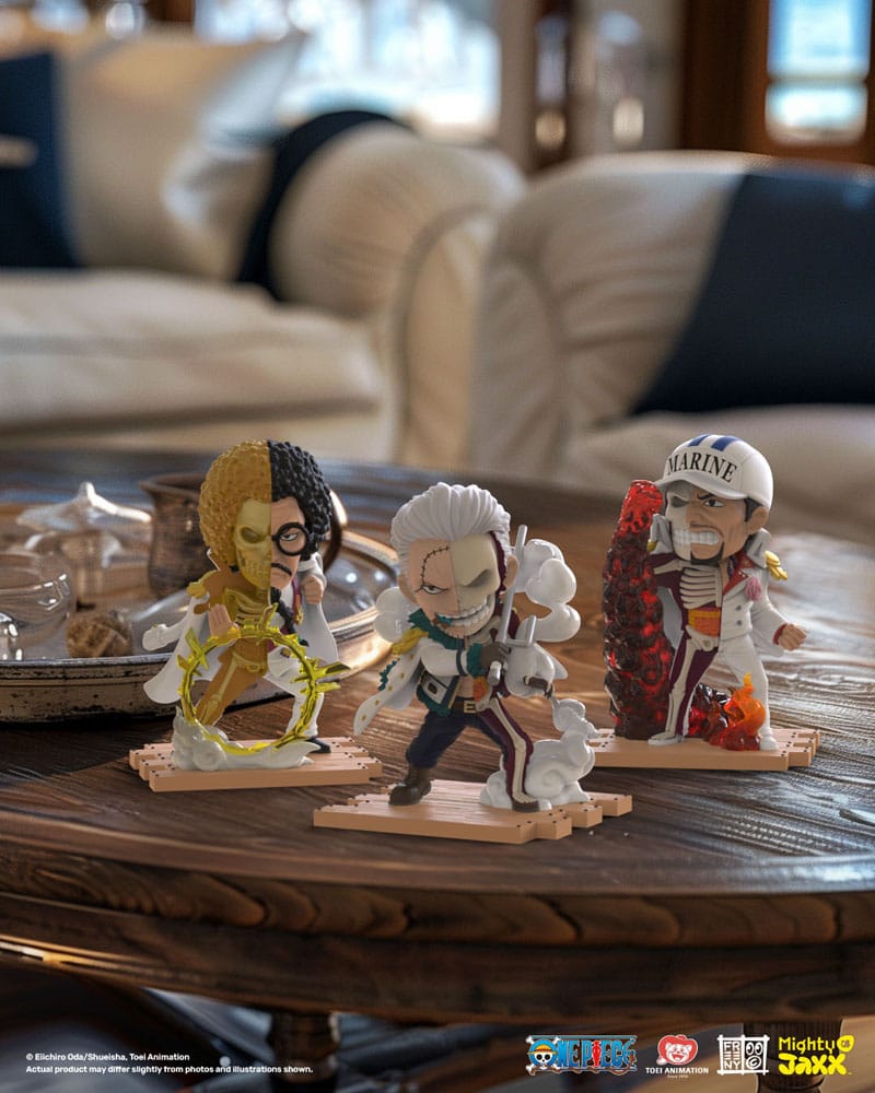 One Piece Freeny's Hidden Dissectables Marines Edition 4 inch Vinyl Figure Blind Box Display (6) - Image 3