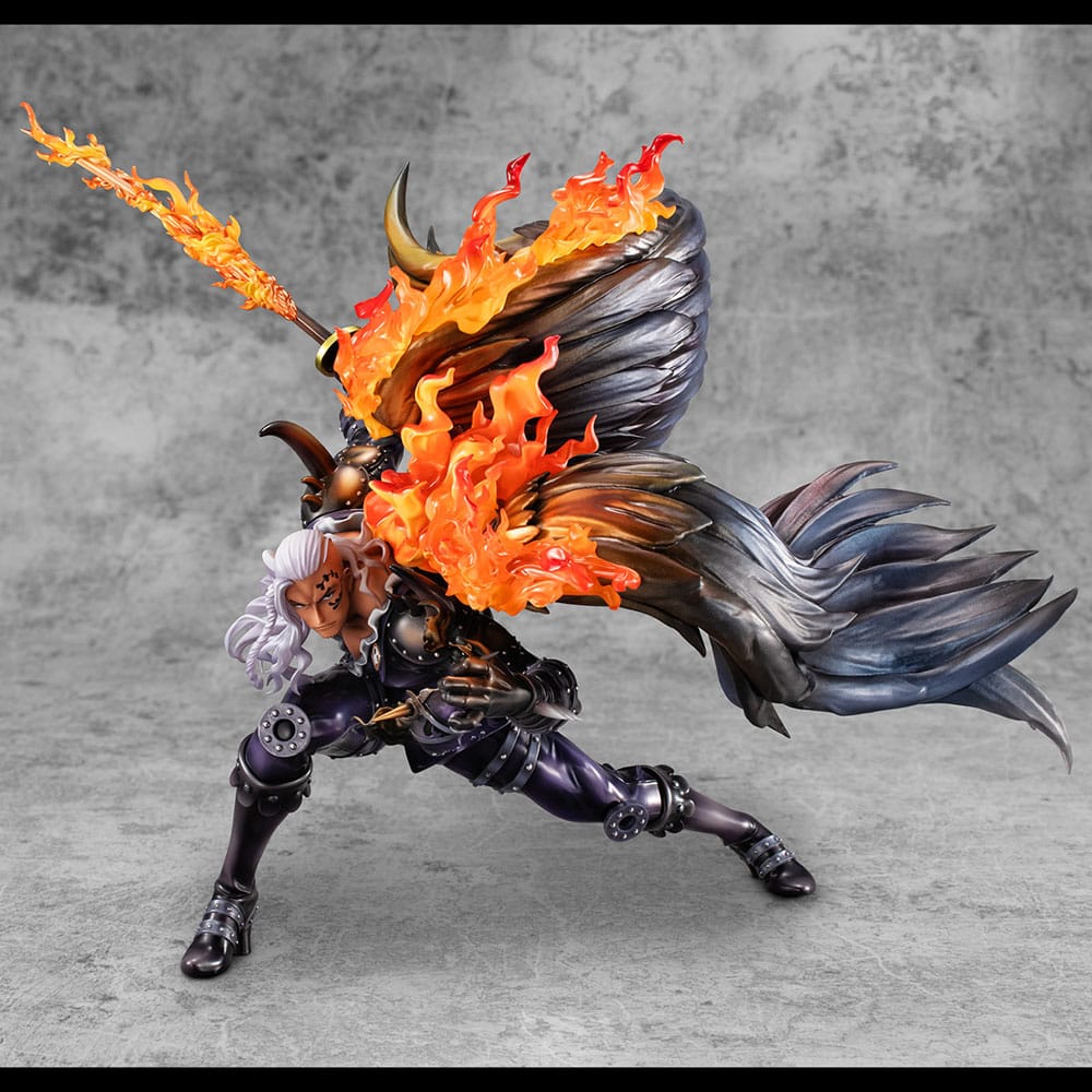 One Piece Portrait Of Pirates WA-MAXIMUM PVC Statue Beasts Pirates All-Stars King 33 cm - Image 2
