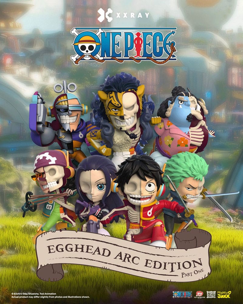 ONE PIECE XXRAY 4 INCH VINYL FIGURE EGGHEAD ARC SERIES PART 1