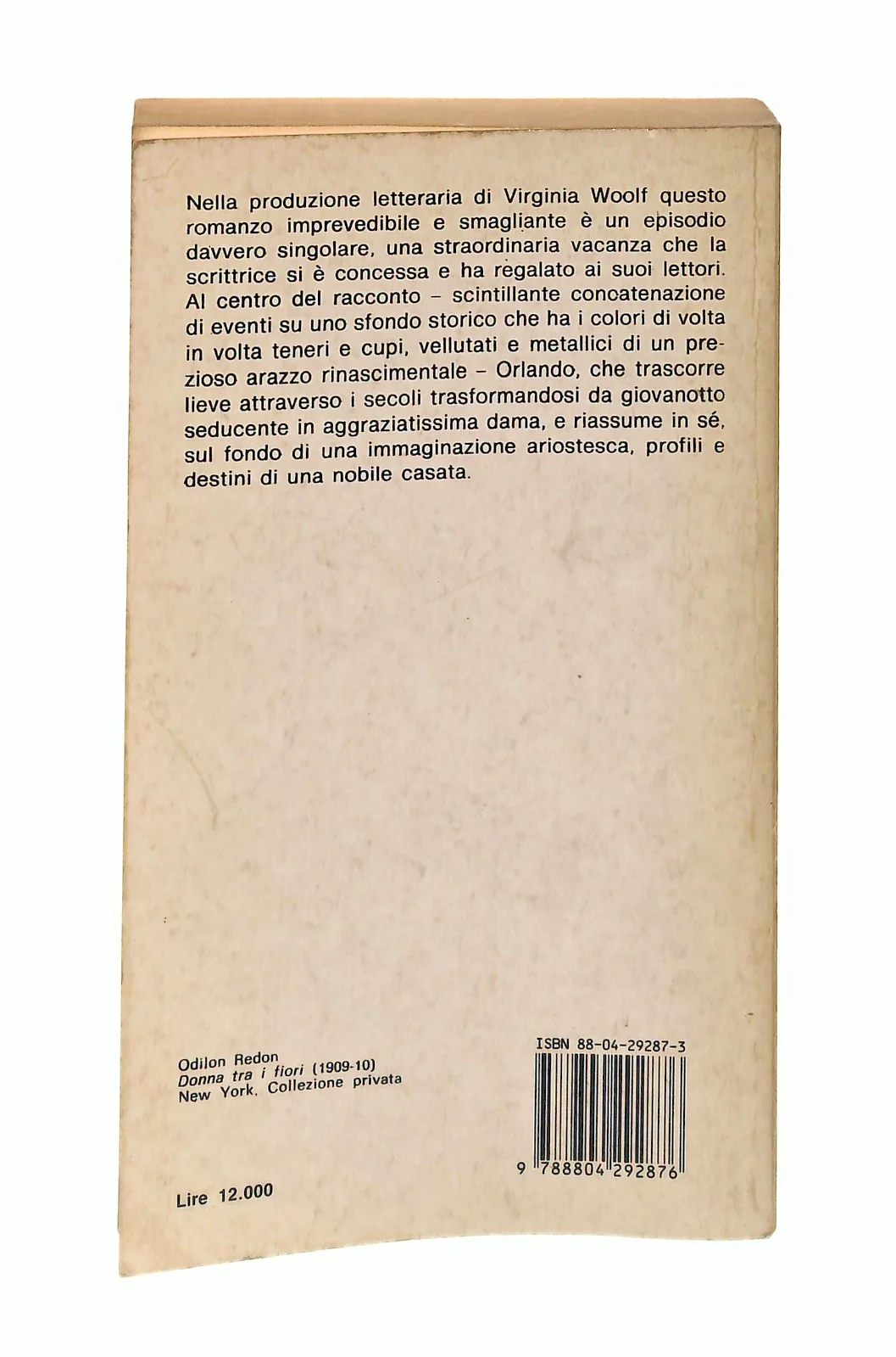 EBOND Orlando Virginia Woolf Mondadori 1994 Libro LI048060 - Image 2