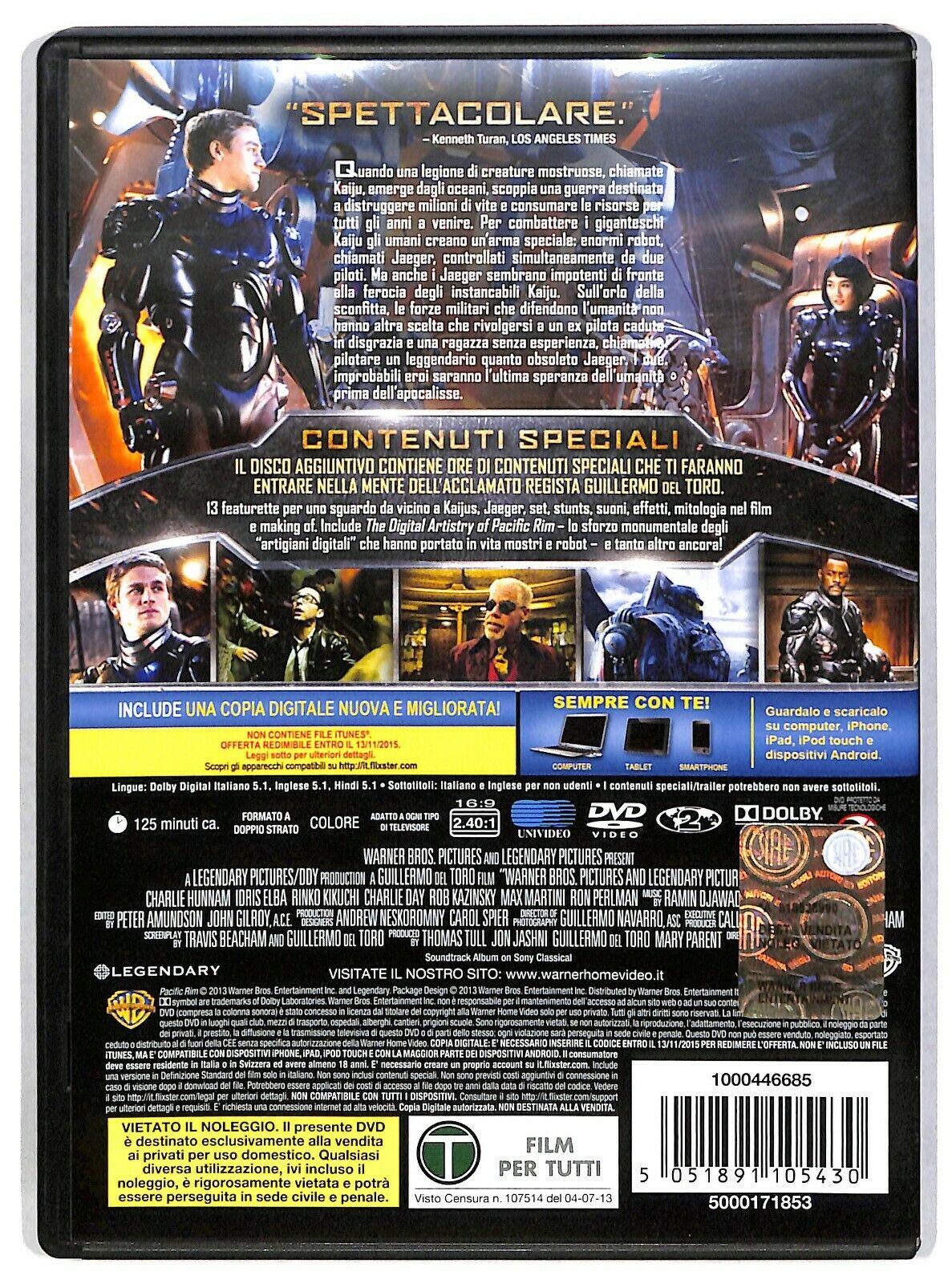 EBOND Pacific Rim Edizione Speciale 2 DVD DB712751 - Image 2