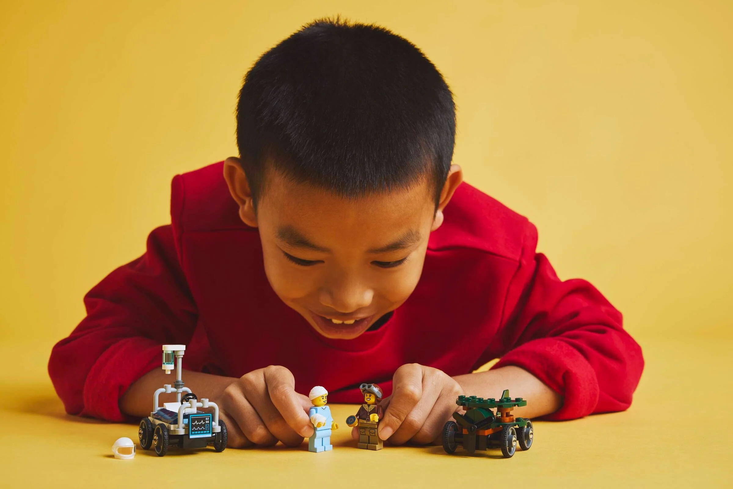 LEGO 60459 Pack veicoli da corsa: aereo contro letto d’ospedale - Image 4