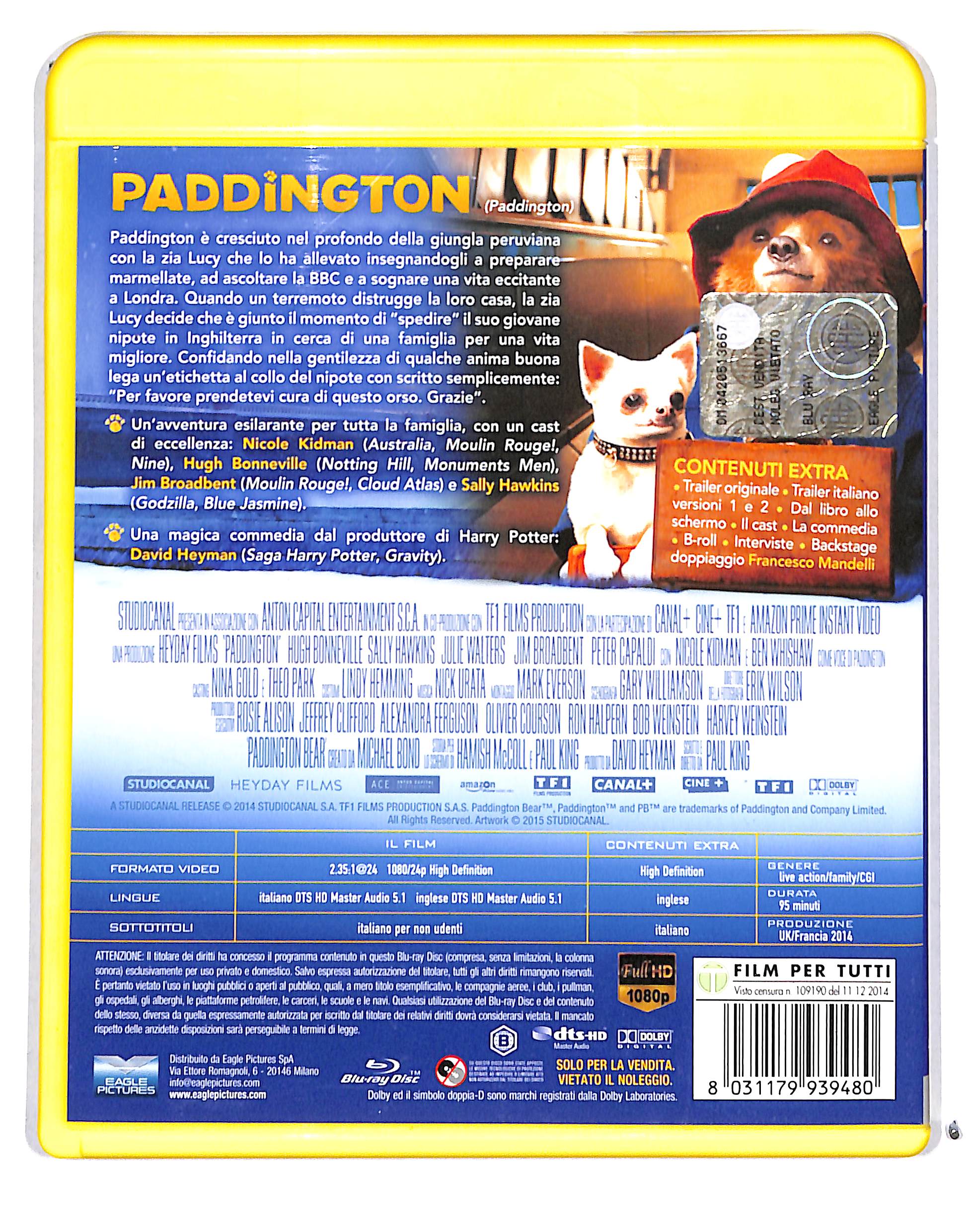 EBOND Paddington BLURAY BLURAY DB713232 - Image 2