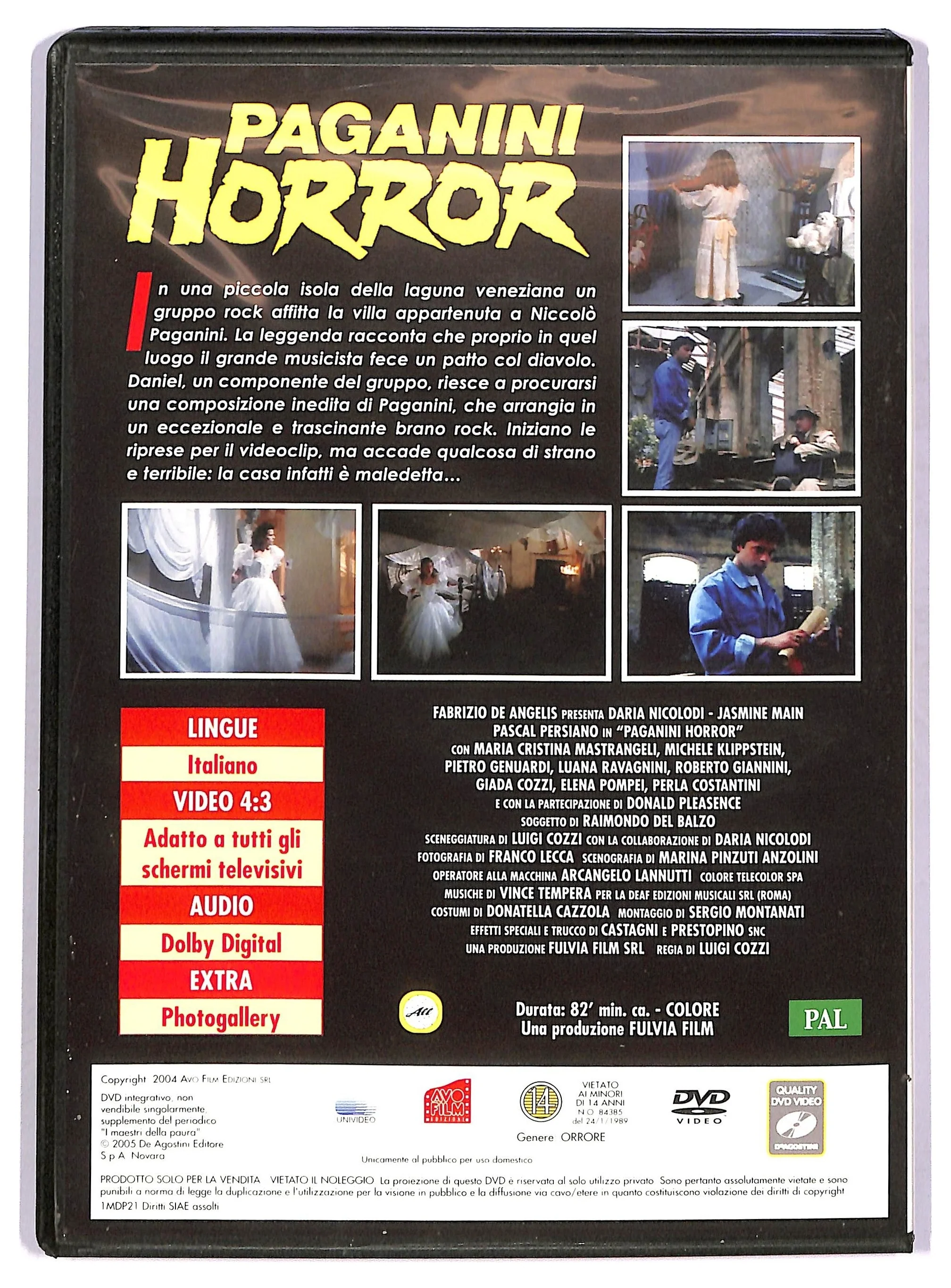 EBOND Paganini Horror EDITORIALE DVD DB691715 - Image 2