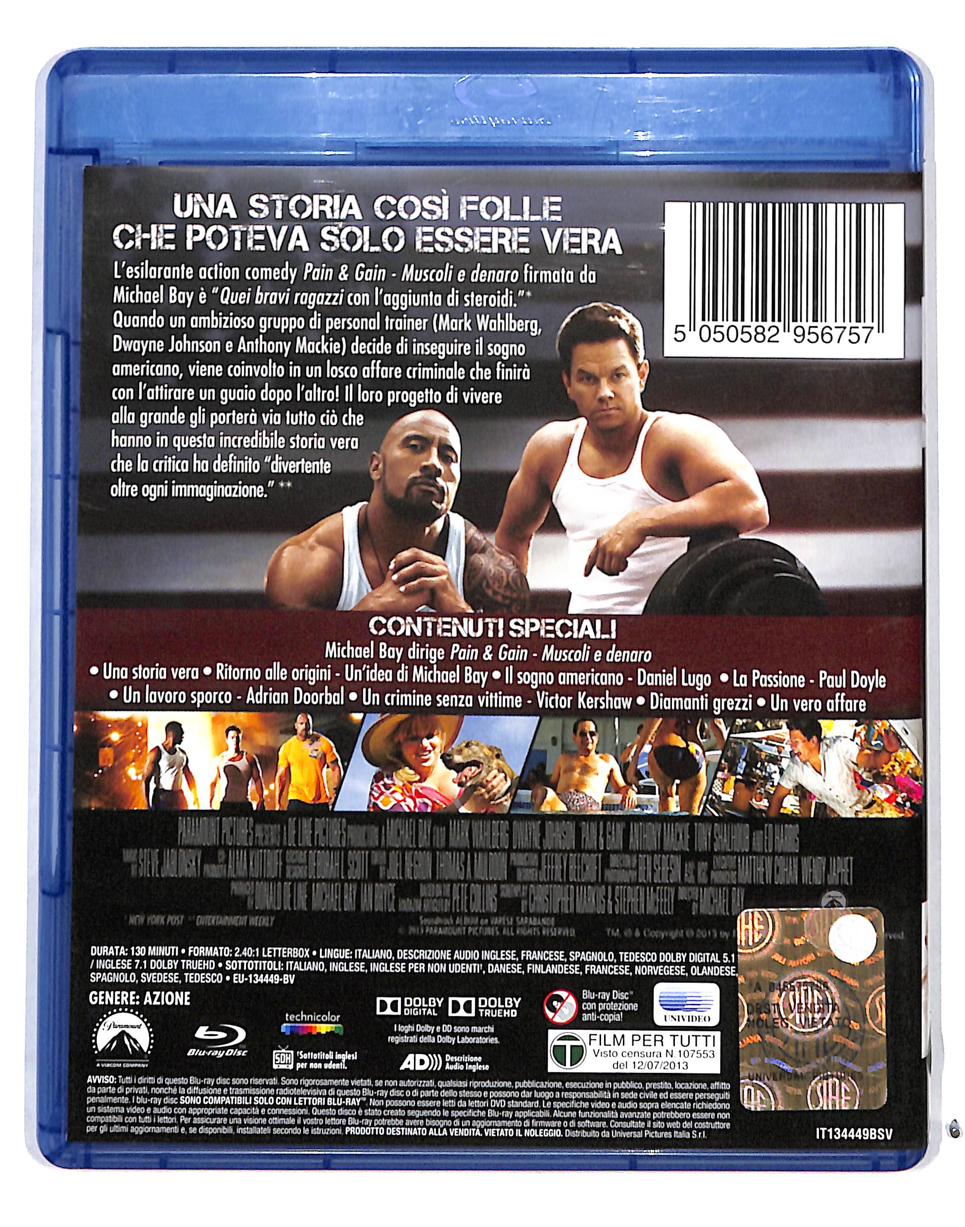 EBOND Pain e Gain Muscoli e denaro BLURAY BLURAY DB685172 - Image 2