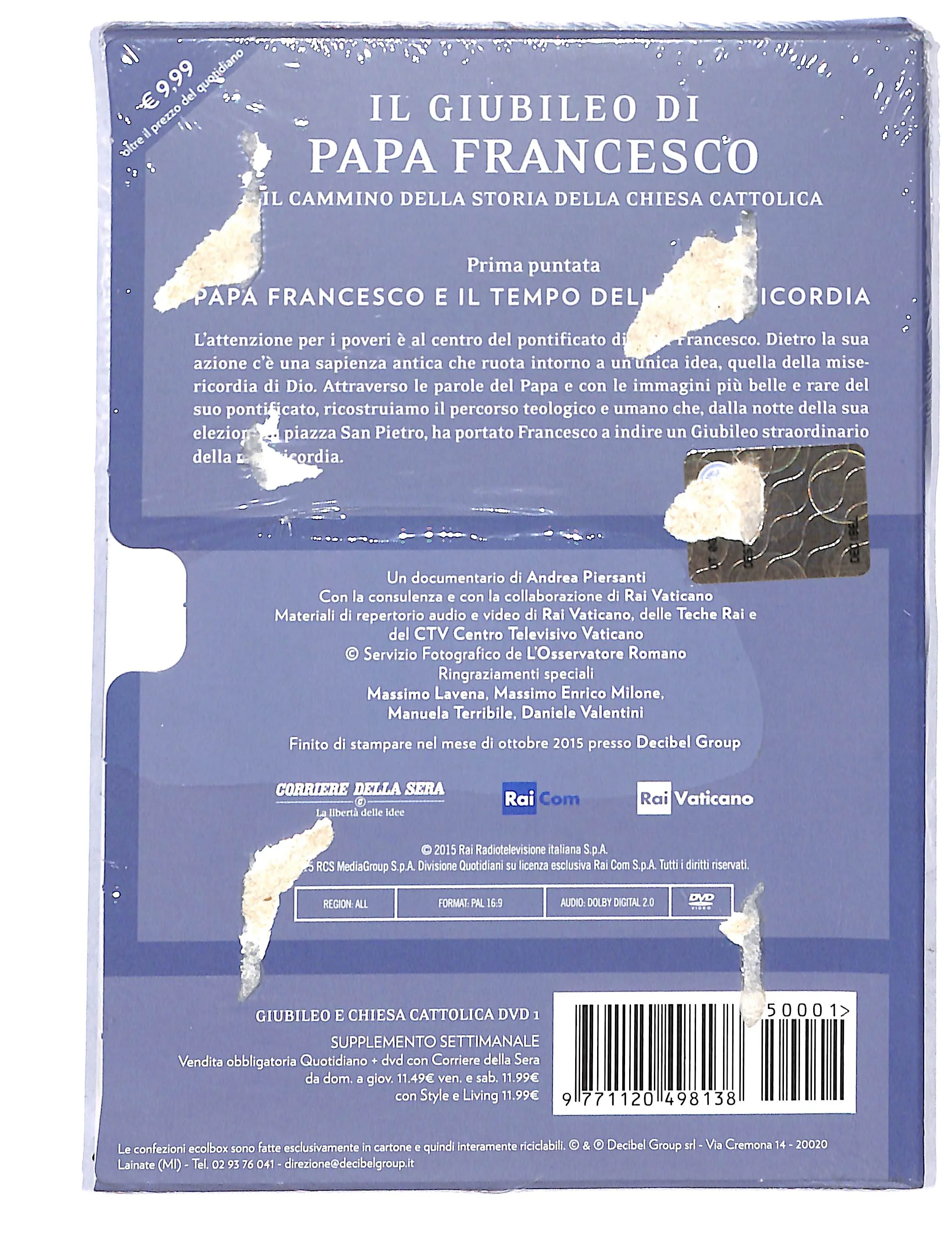 EBOND Papa Francesco e il tempo della misericordia DVD DB725638 - Image 2
