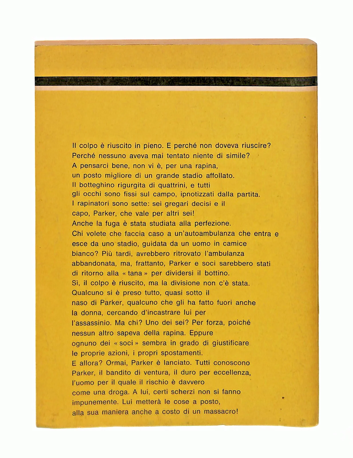 EBOND Parker Il Rischio e La Mia Droga Stark Giallo Mondadori Libro LI048613 - Image 2