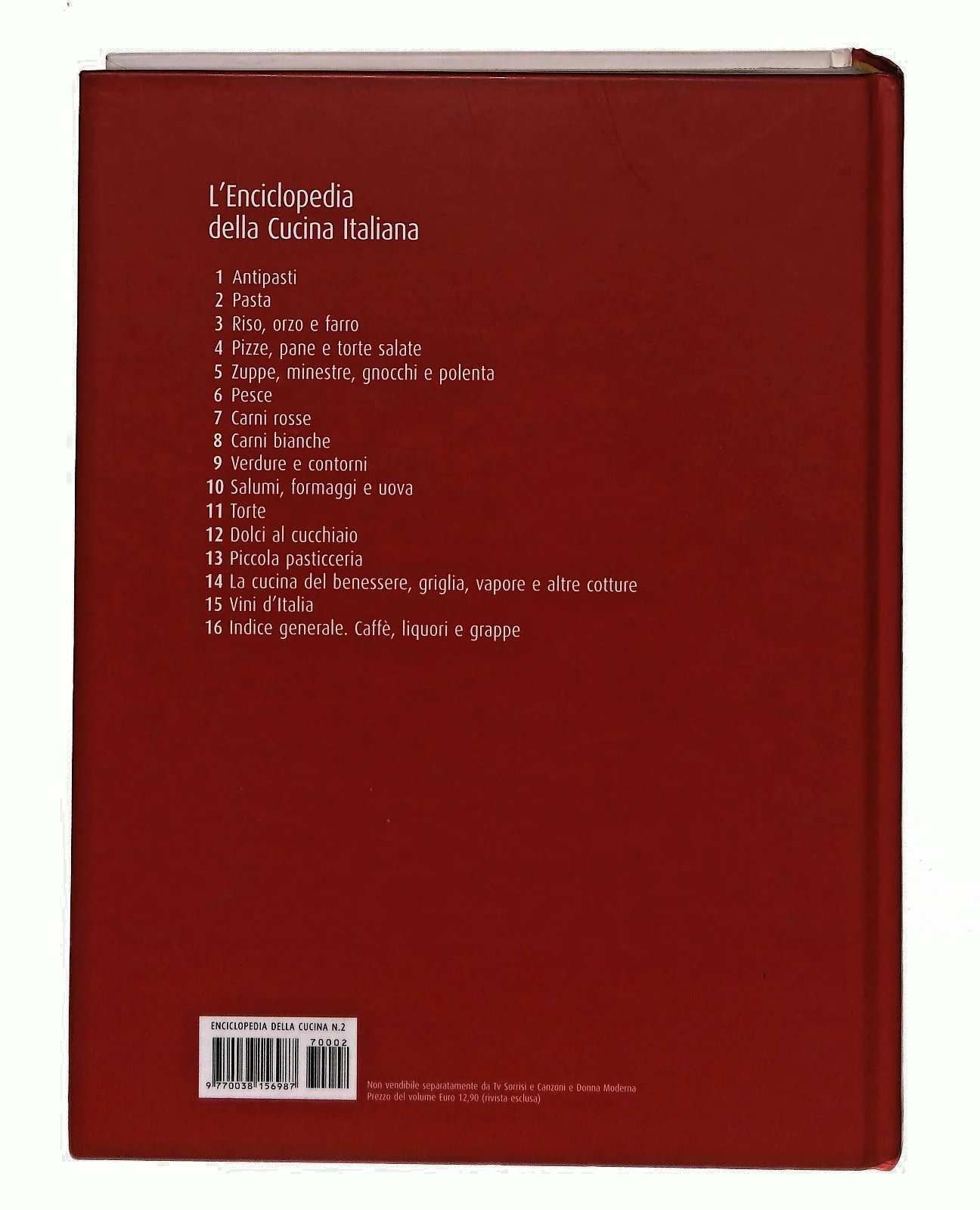 EBOND Pasta Enciclopedia Della Cucina Italiana 2 Editoriale Libro LI049307 - Image 2