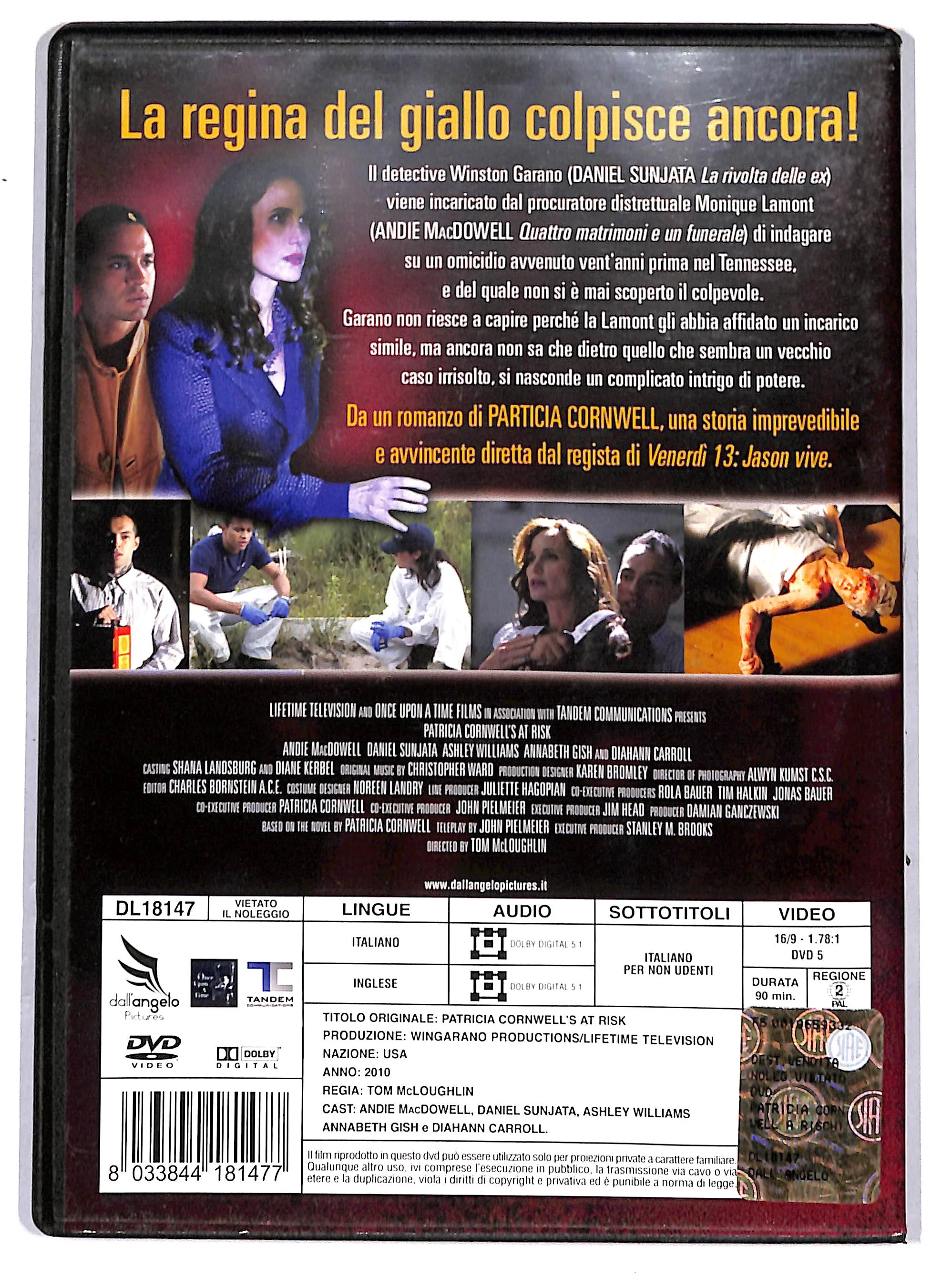 EBOND Patricia Cornwell A rischio DVD DB746930 - Image 2