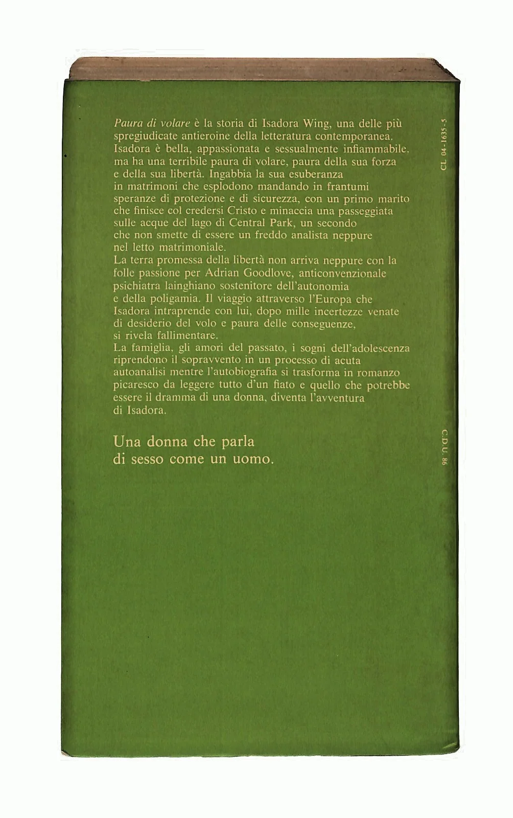 EBOND Paura Di Volare Erica Jong Bompiani 1976 Libro LI046413 - Image 2