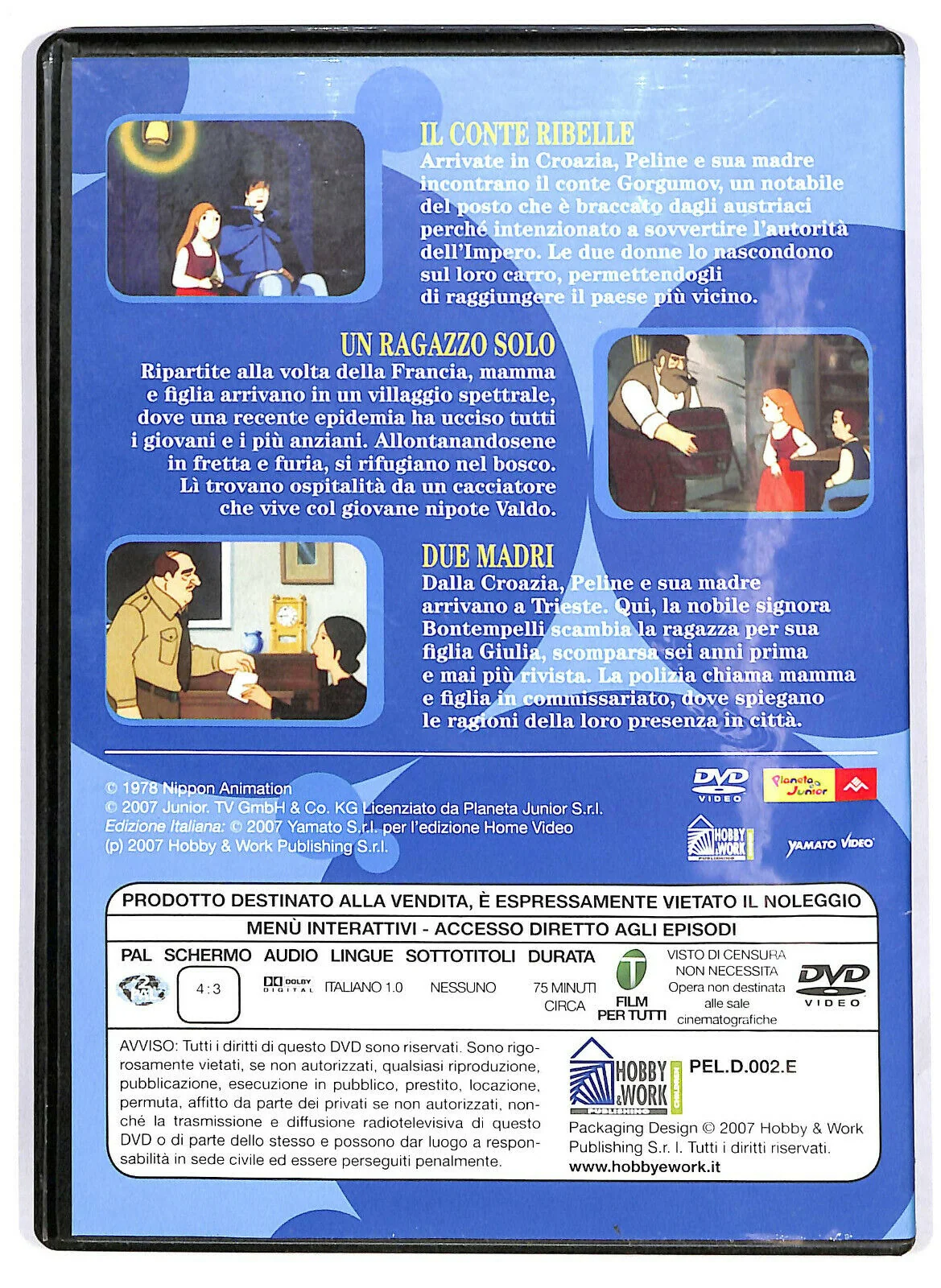 EBOND Peline Story Vol. 2 Editoriale DVD DB694641 - Image 2