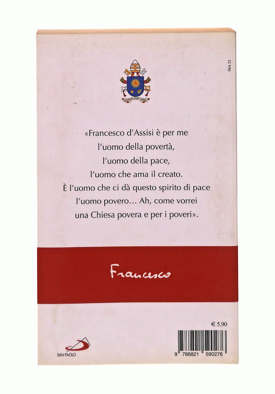 EBOND Pensieri Dal Cuore Papa Francesco San Paolo Libro LI047381 - Image 2