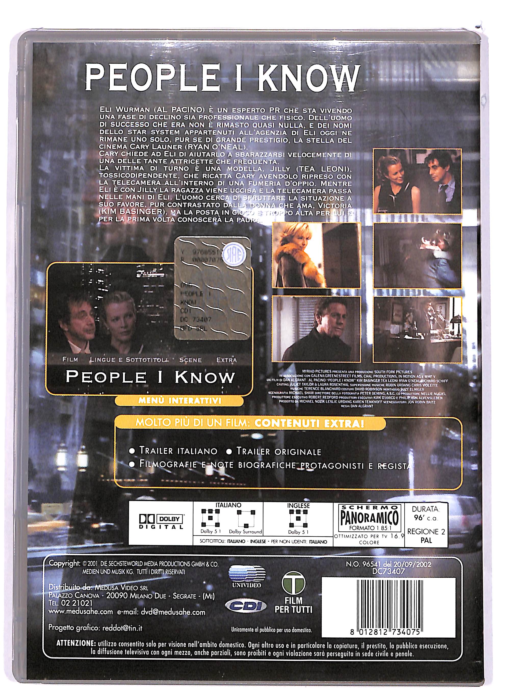 EBOND People I Know NOLEGGIO DVD DB764308 - Image 2