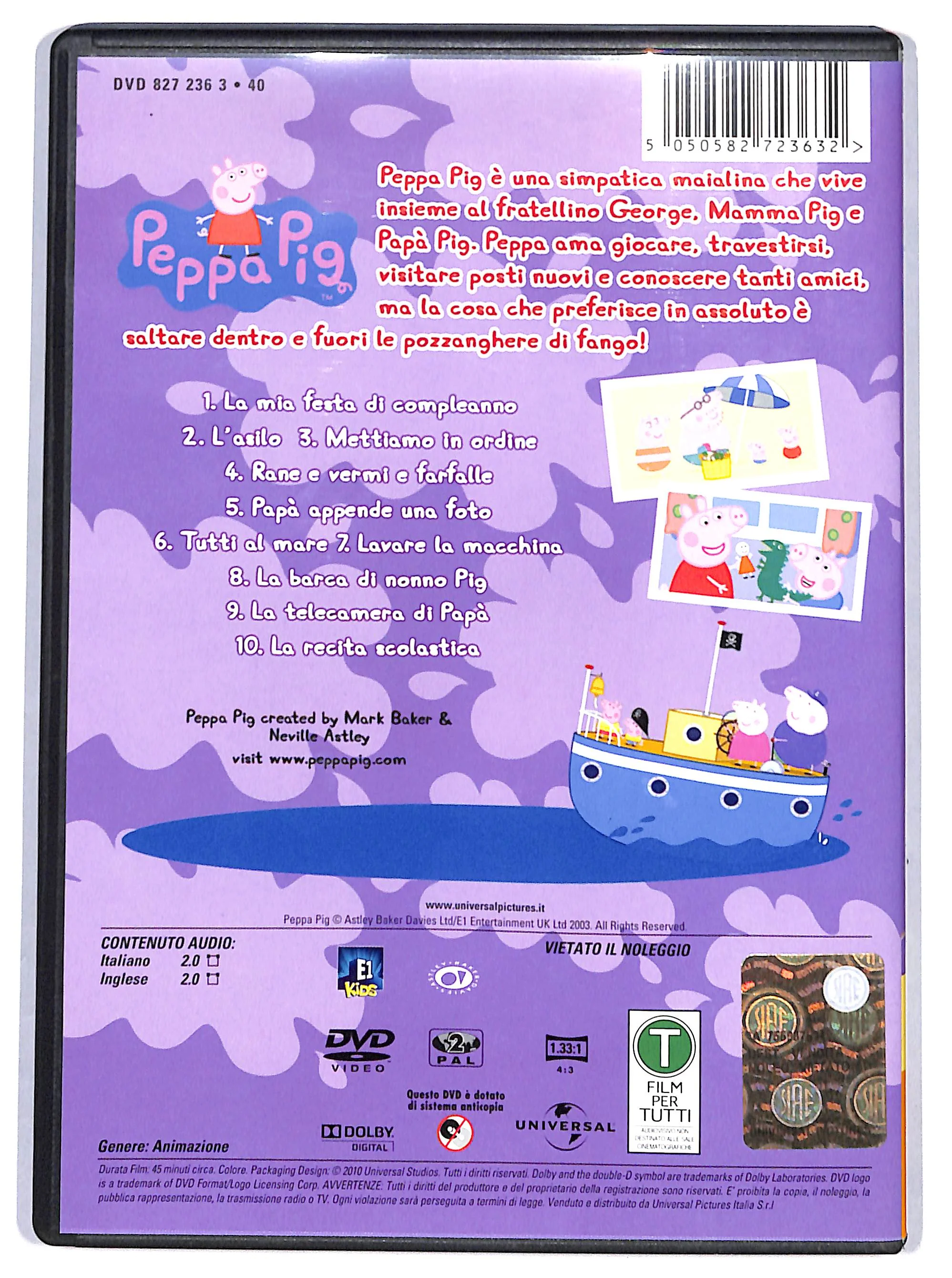 EBOND Peppa Pig la mia festa di compleanno e altre storie DVD DB734301 - Image 2