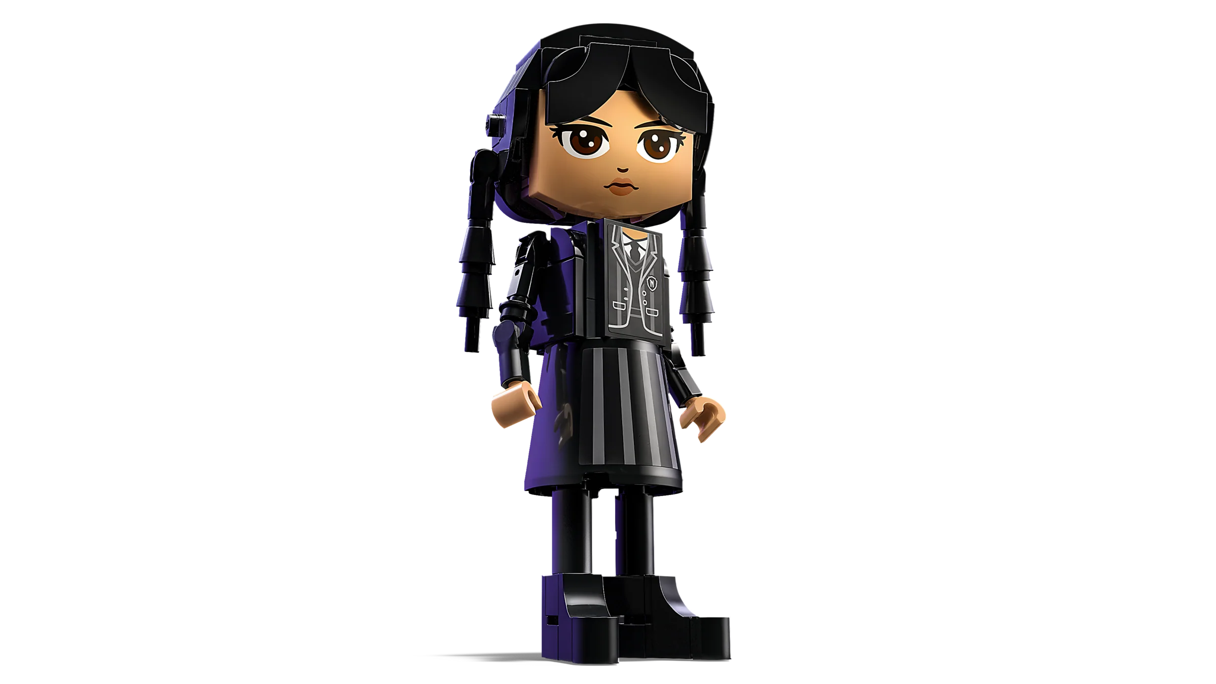 LEGO 76780 Personaggio di Mercoledi Addams - Image 2