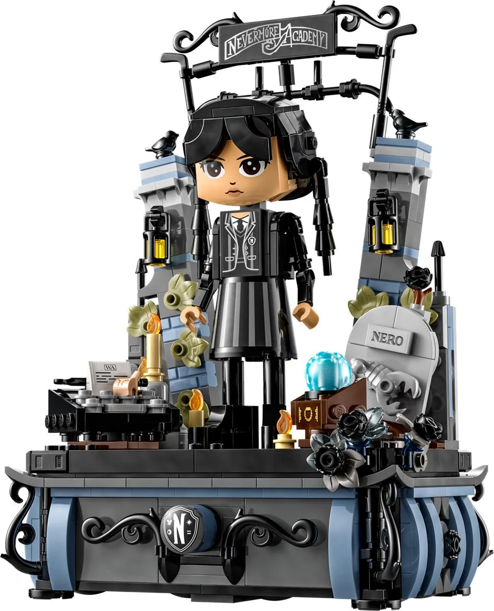 LEGO 76780 Personaggio di Mercoledi Addams - Image 5