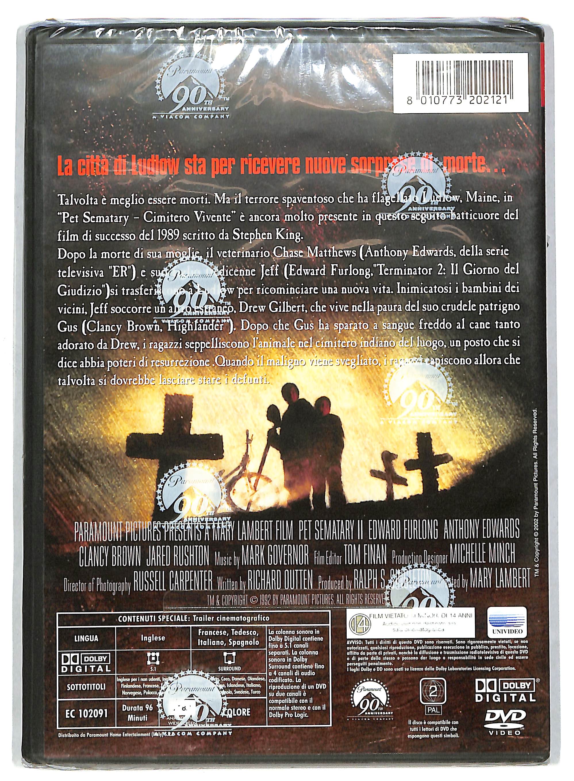 EBOND Pet Sematary 2 NOLEGGIO DVD DB699748 - Image 2
