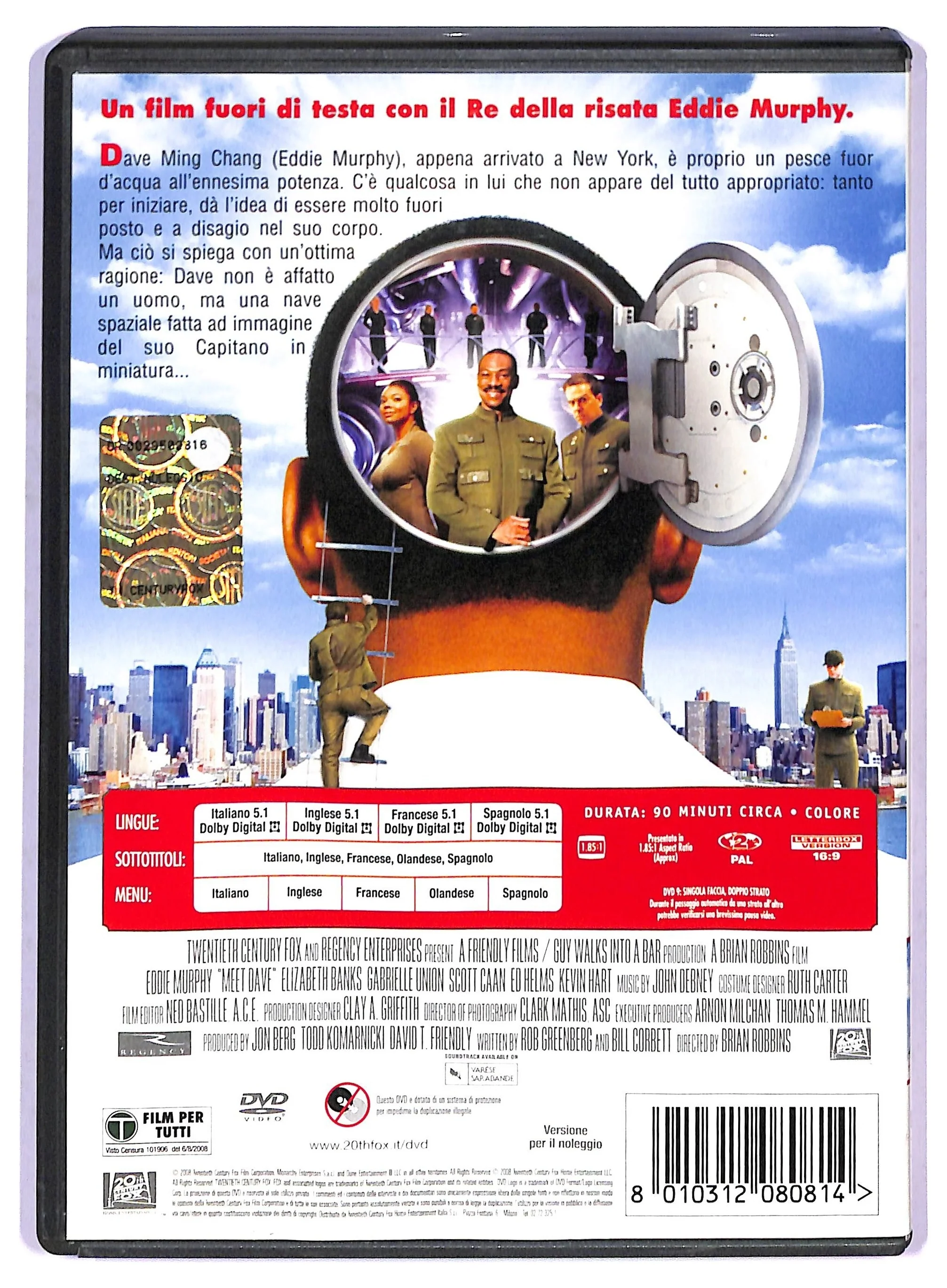 EBOND Piacere Dave NOLEGGIO DVD DB727822 - Image 2