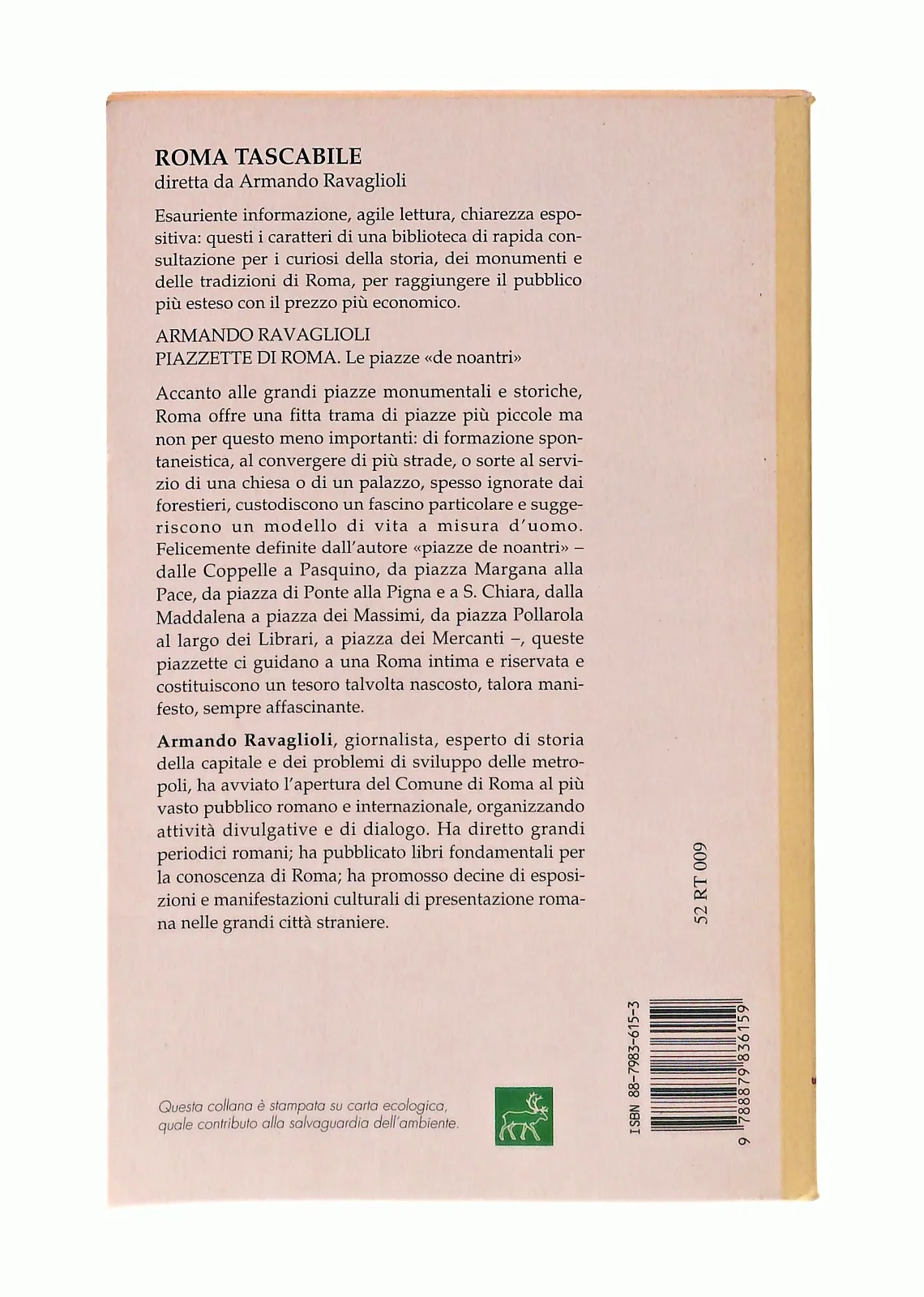 EBOND Piazzette Di Roma Armando Ravaglioli Newton Libro LI047129 - Image 2