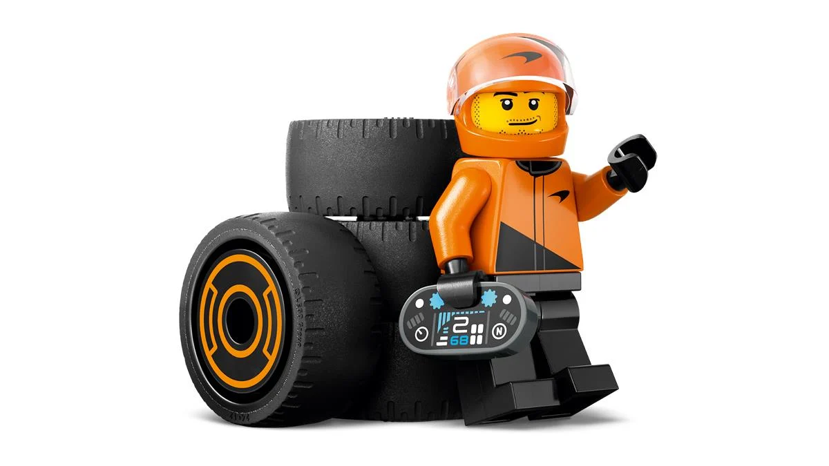 LEGO 60442 Pilota e monoposto McLaren F1® - Image 5