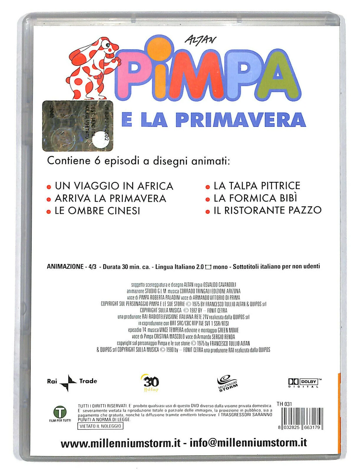 EBOND Pimpa e La Primavera DVD DB685961 - Image 2